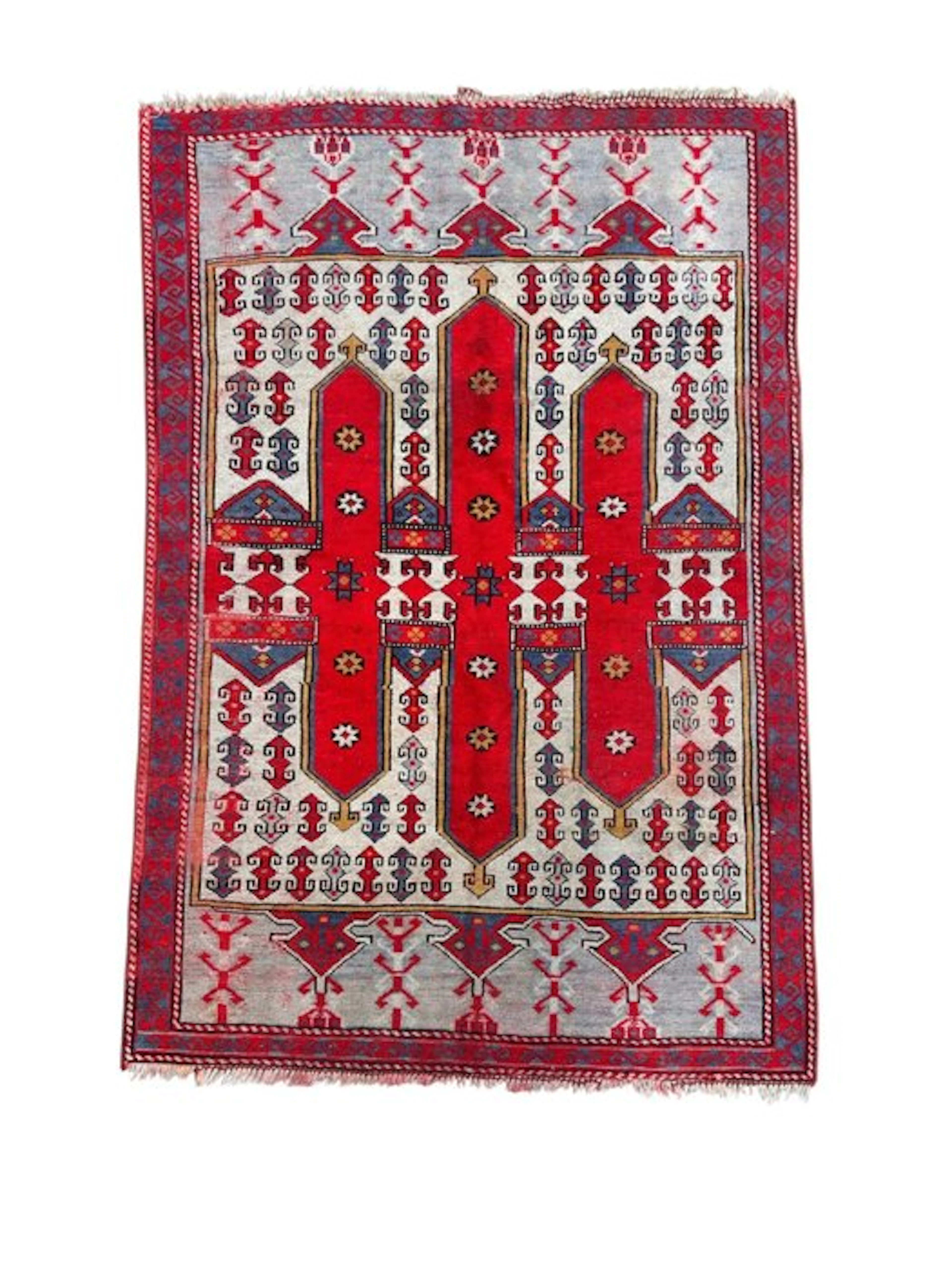 Melas, Three branches! - Rug - 172 cm - 115 cm - Antique art deco