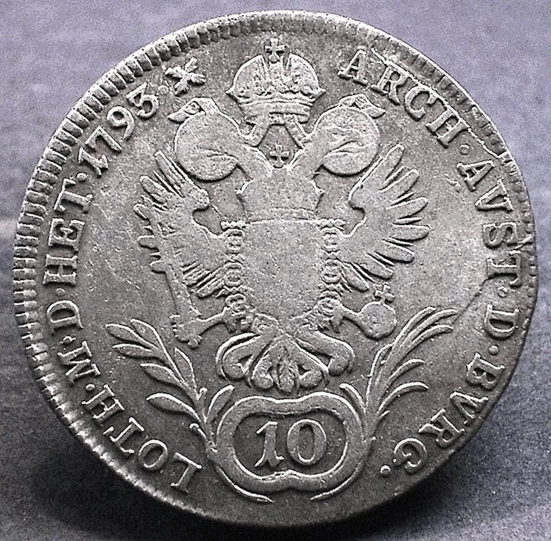 Austria. Francis II. 10 Kreuzer 1793 (No reserve price)