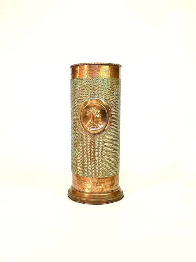 Umbrella stand/rack - Copper - Embossed Copper
