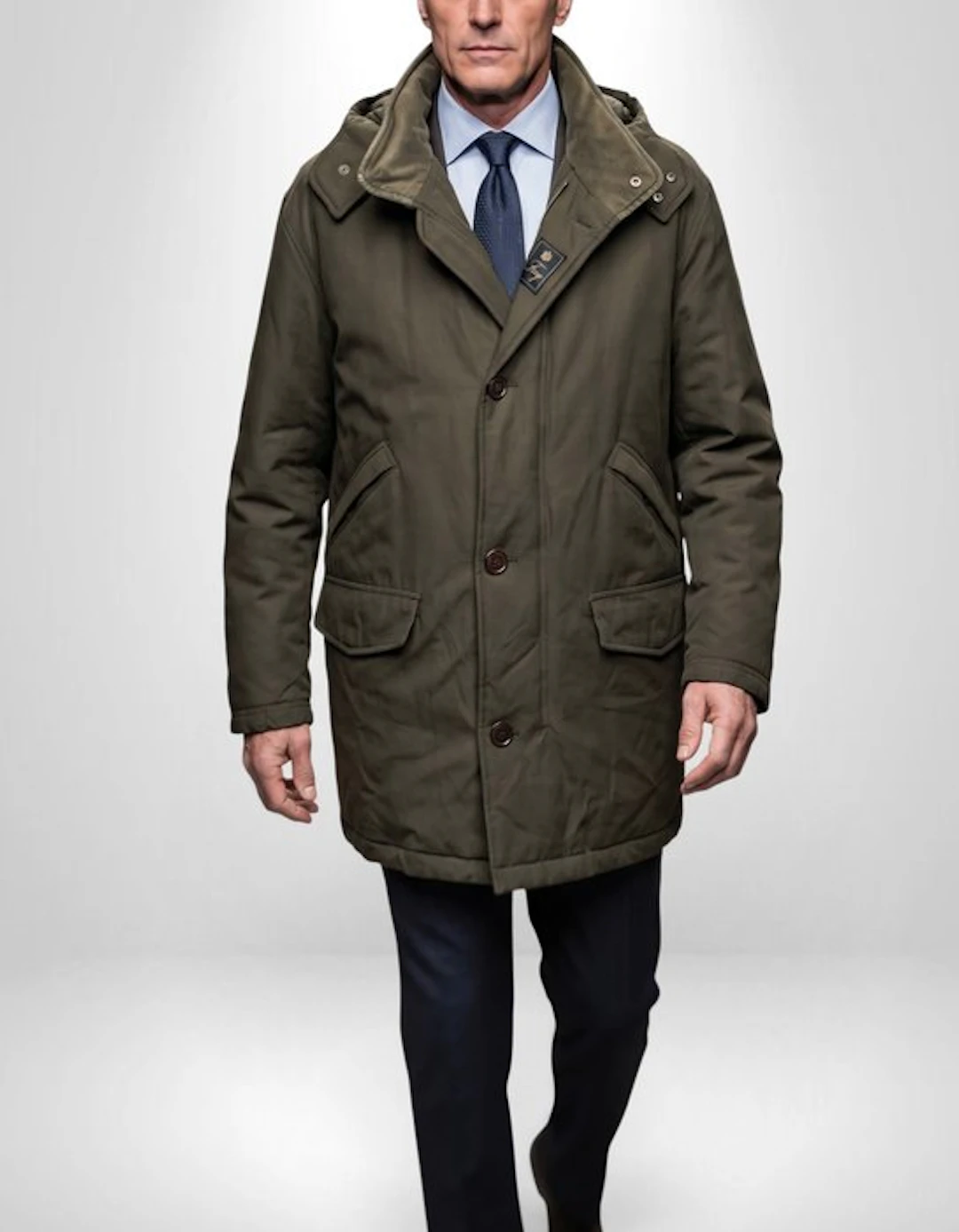 FAY Special Materials Classic PARKA Down Coat Jacket...