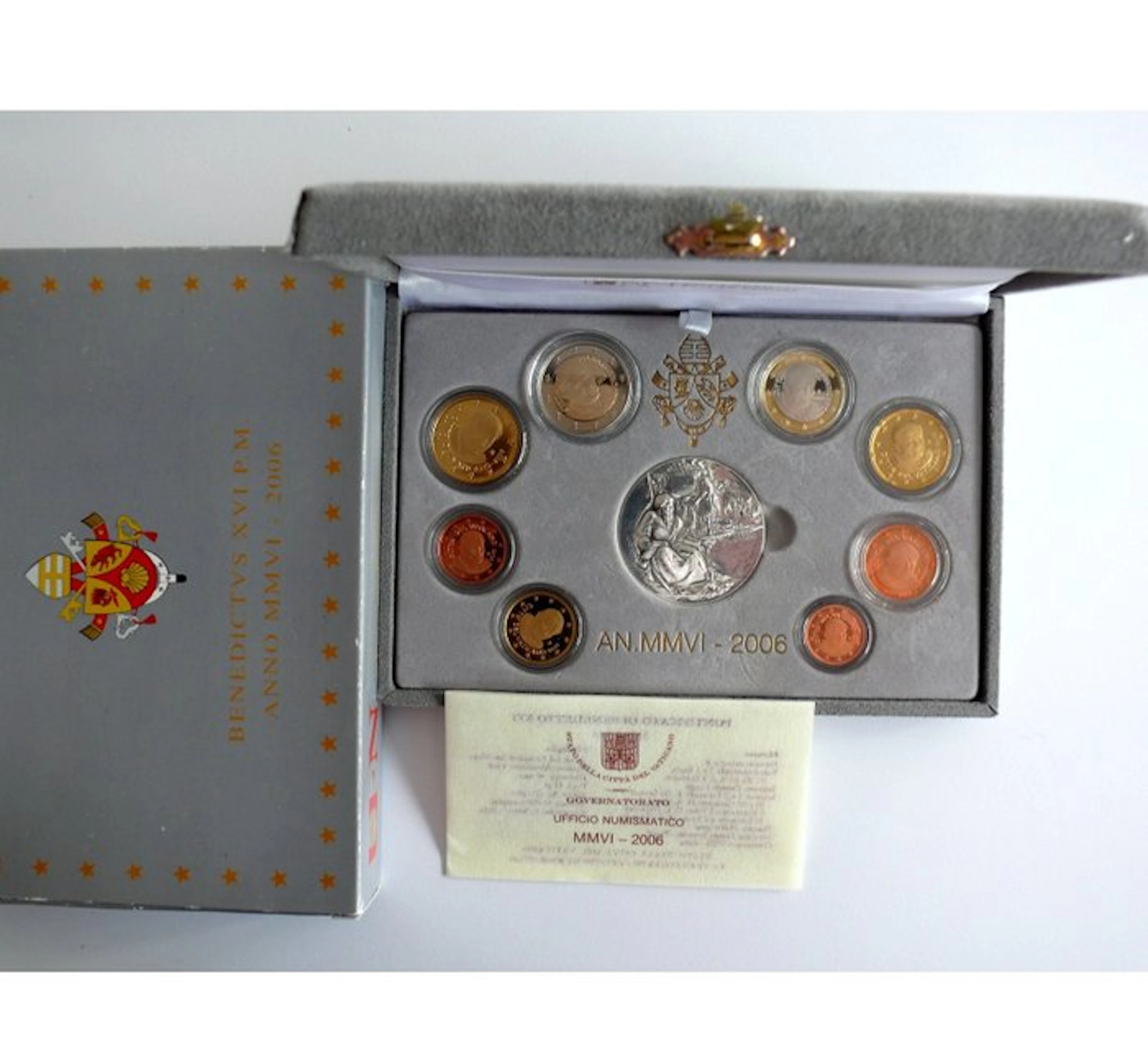 Vatican. Proof Set 2006 (incl. silver medal) (No reserve price)