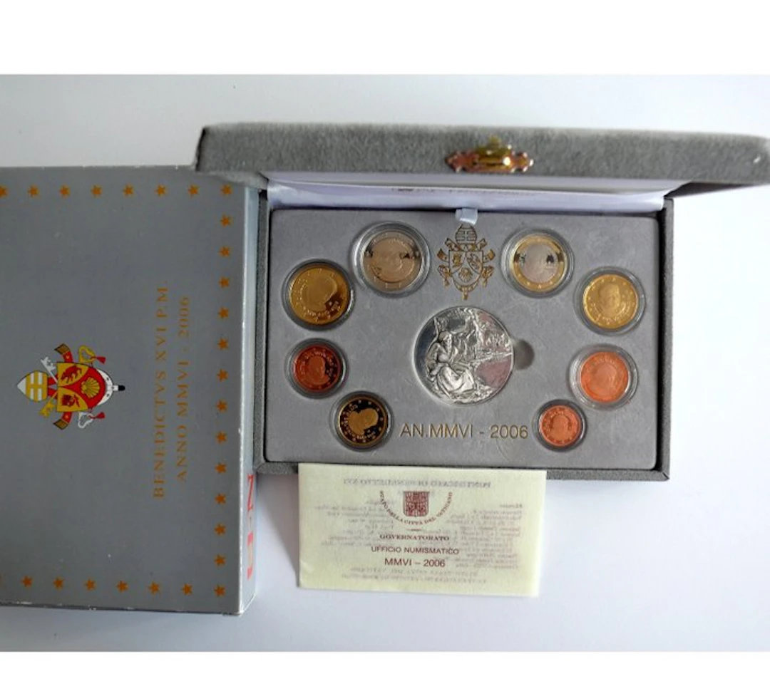 Vatican. Proof Set 2006 (incl. silver medal) (No reserve price)