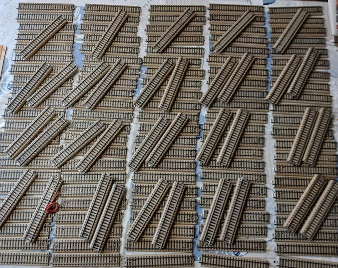 Märklin H0 - 5106/5111 - Model train tracks (146) - 145...