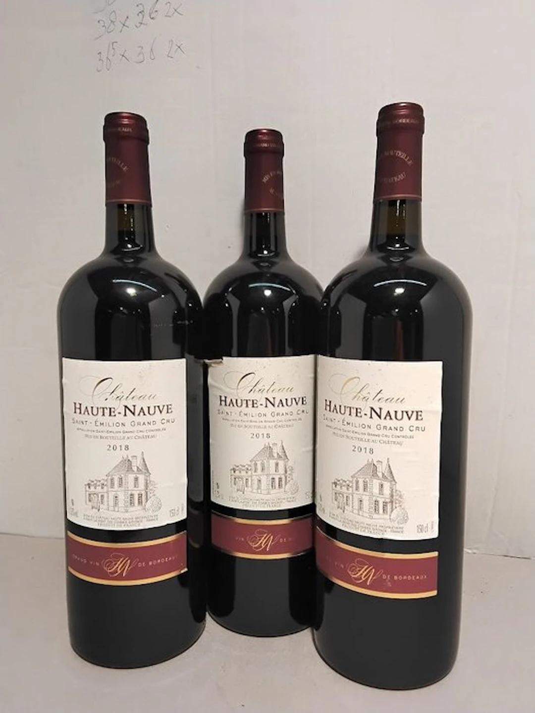 2018 Château Haute-Nauve - Saint-Émilion Grand Cru - 3 Magnums (1.5L)
