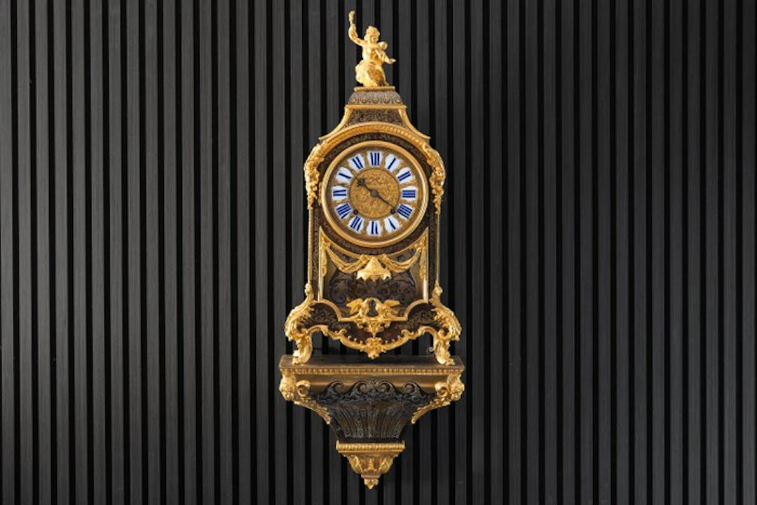 Louis XIV - Console Cartel Pendulum Clock - Paliard