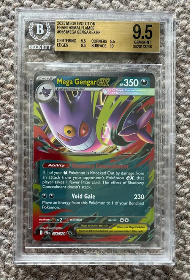 Pokémon - 1 Graded card - Mega Gengar EX RR (Mega...