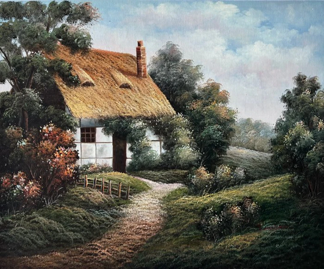 P. Wilson (XX) - Paisaje en el Campo Inglés