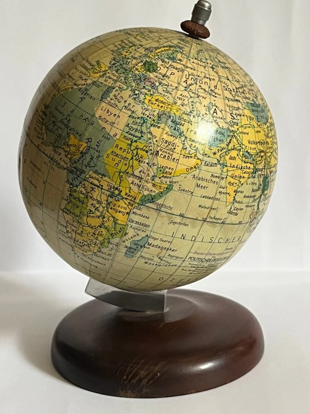 Terrestrial table globe - Prof. Arthur Krause - 1950-1960