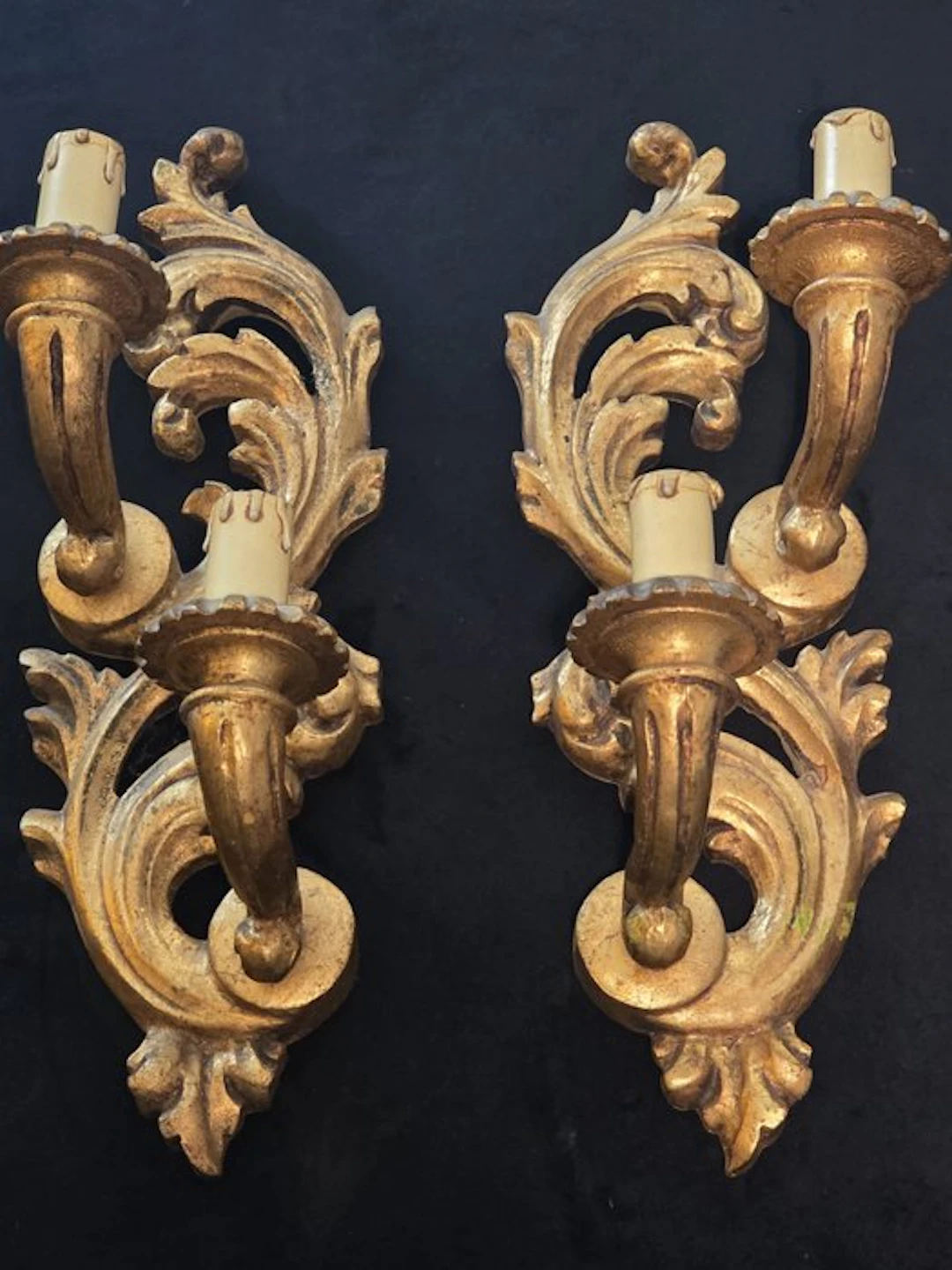 Wall sconce (2) - Wood