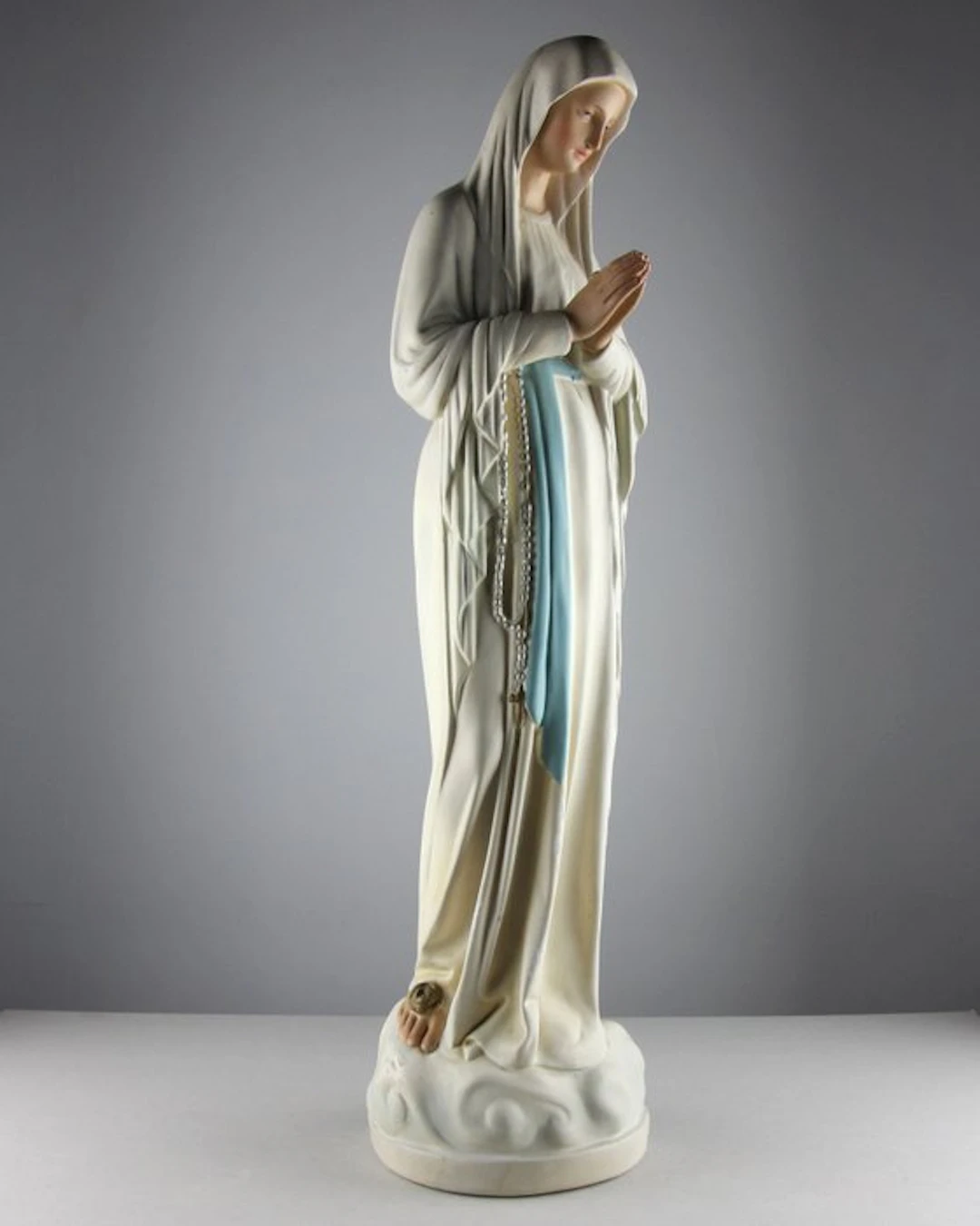 Dupon Brugge - Statue, 68 cm - Our Lady of Banneux - 68 cm - Plaster