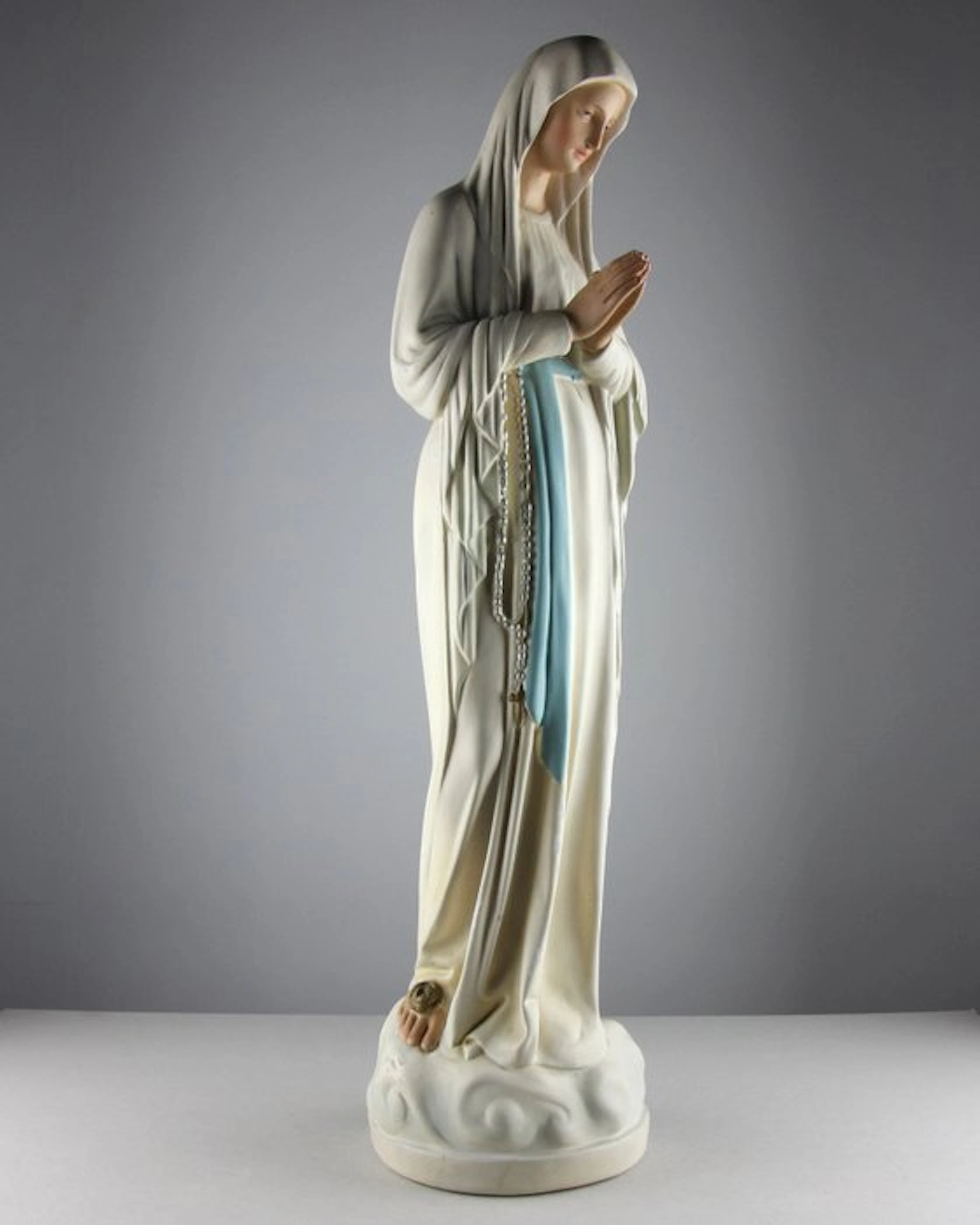 Dupon Brugge - Statue, 68 cm - Our Lady of Banneux - 68 cm - Plaster