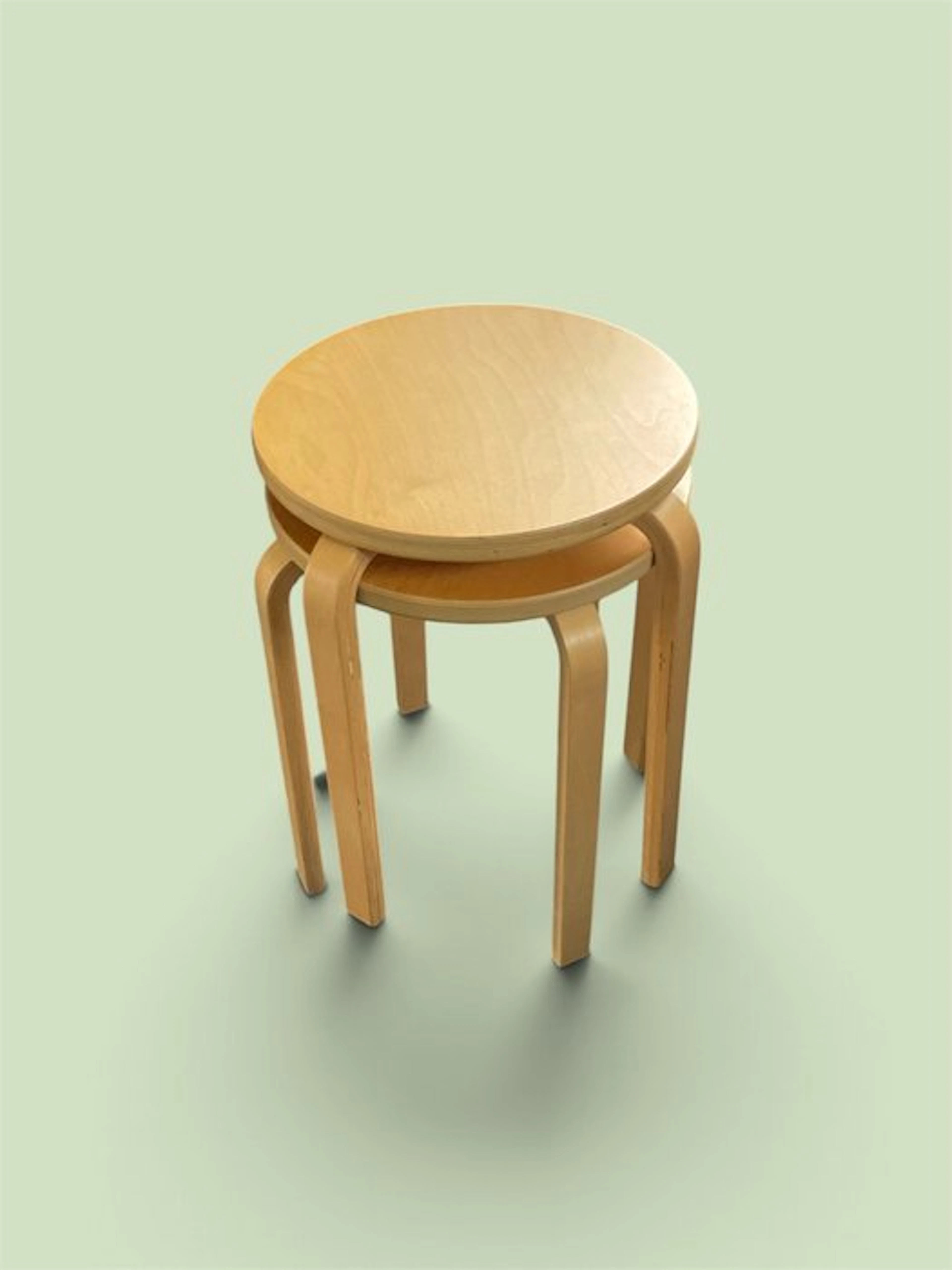 IKEA - Stool (2) - Frosta - Birch