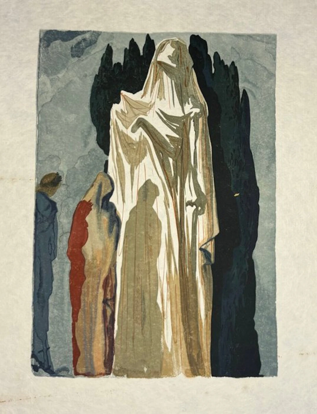 Salvador Dali (1904-1989) - Apparition de Dité - La...