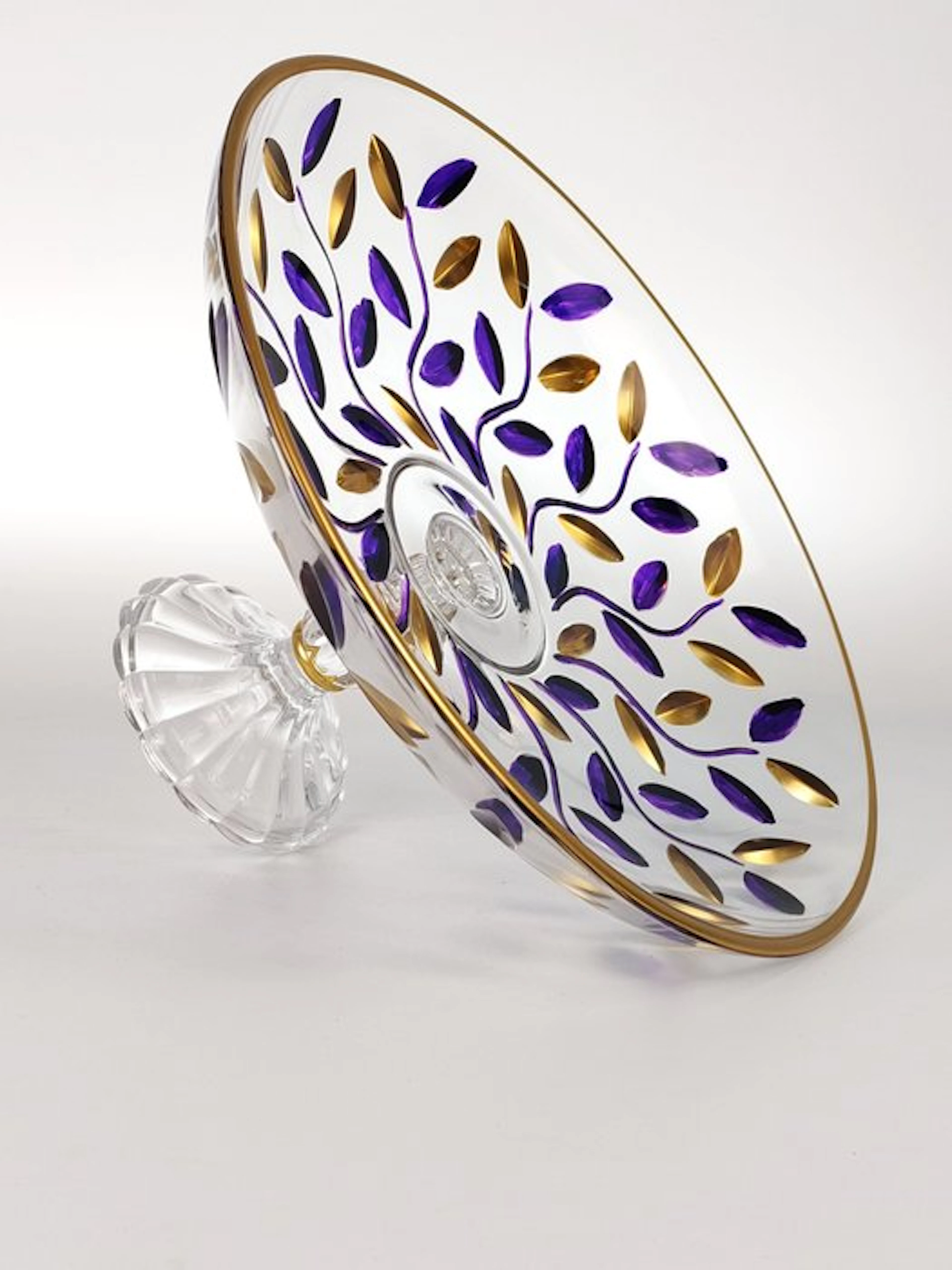 Secoloventesimo - Centrepiece - Golden Purple Centerpiece...