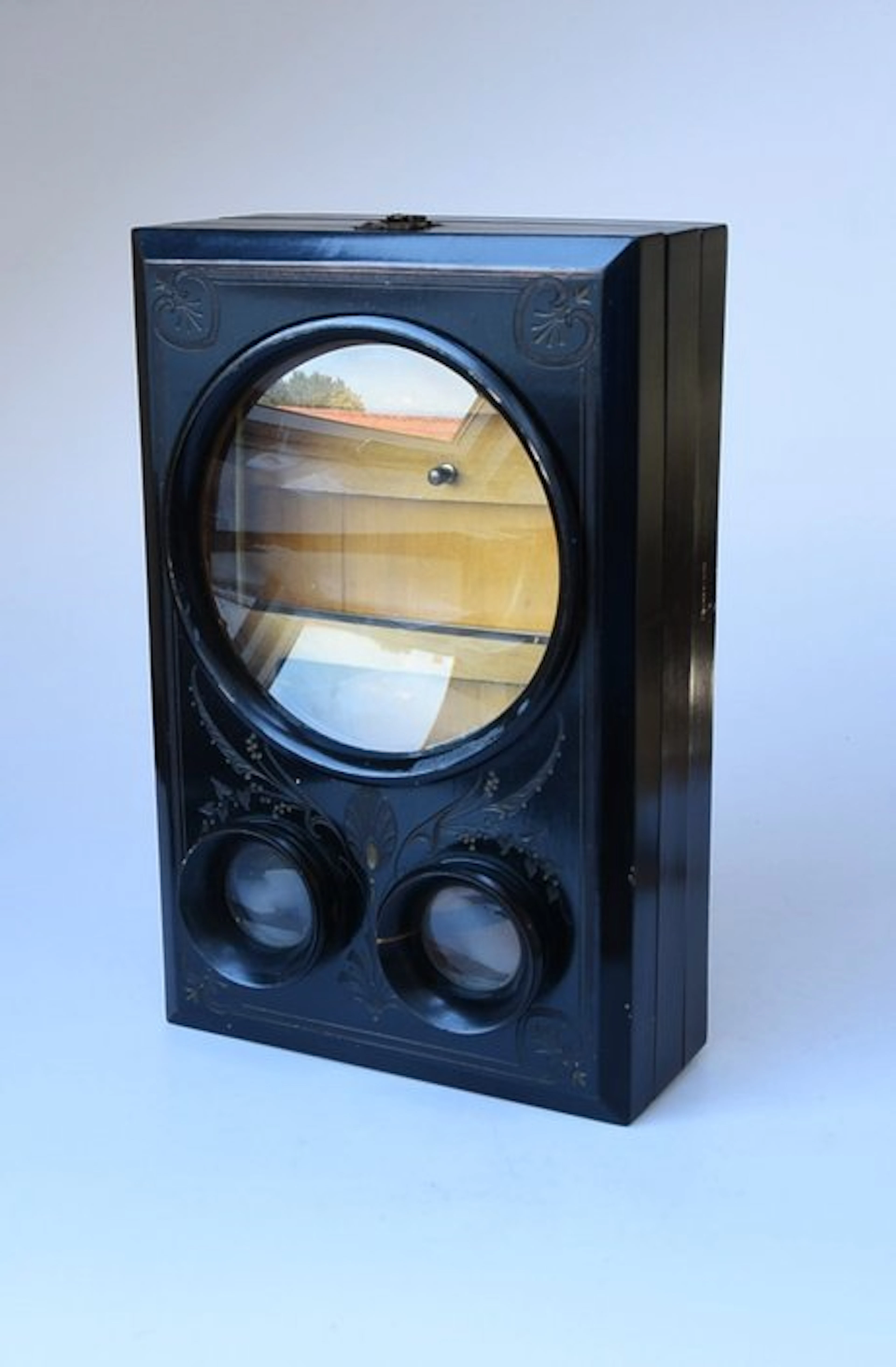 Merkloos Graphoscope, Stereo kijker **Goed lezen** Enlarger