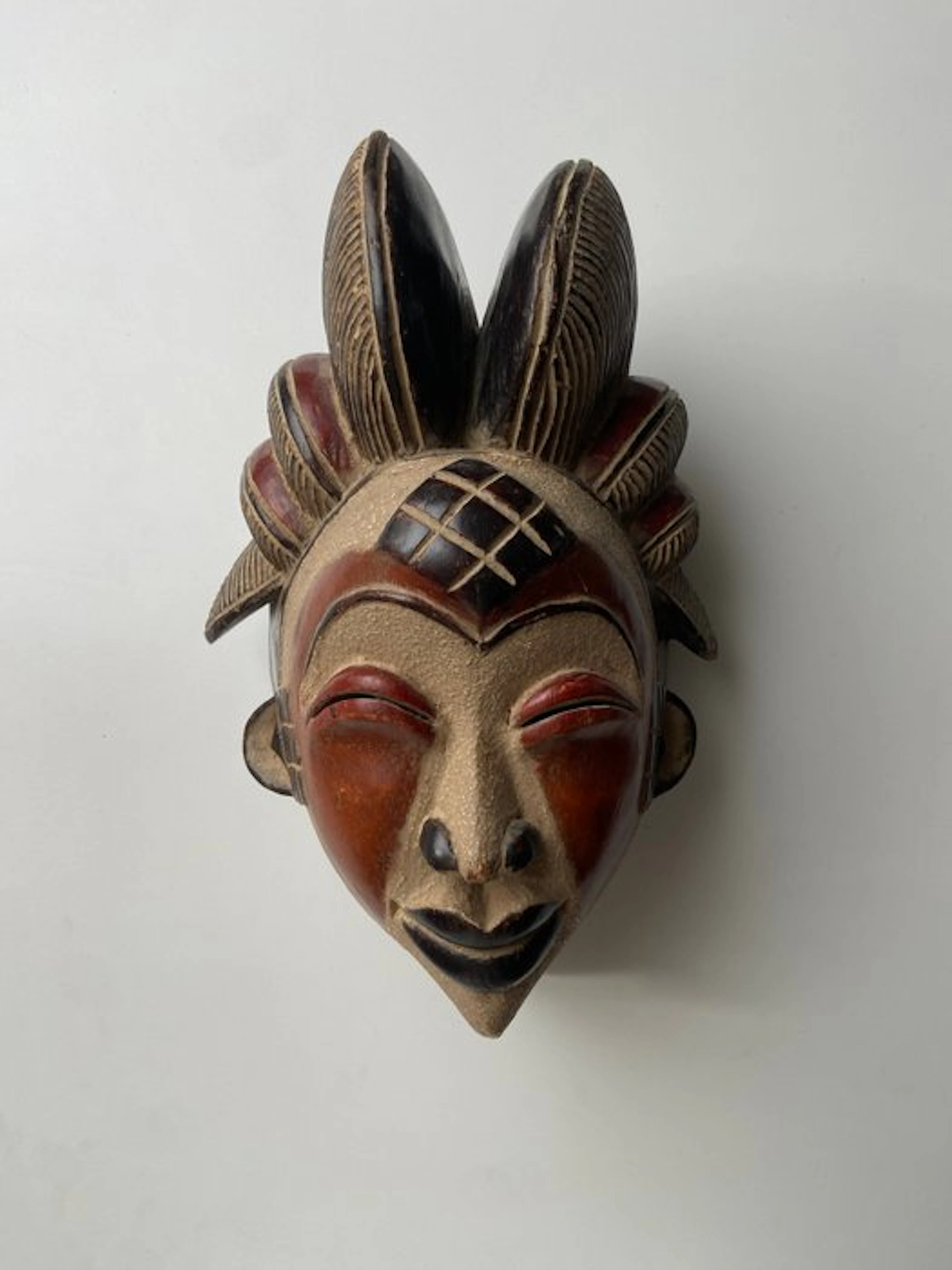Traditional African Punu mask - Punu - DR Congo (No reserve price)