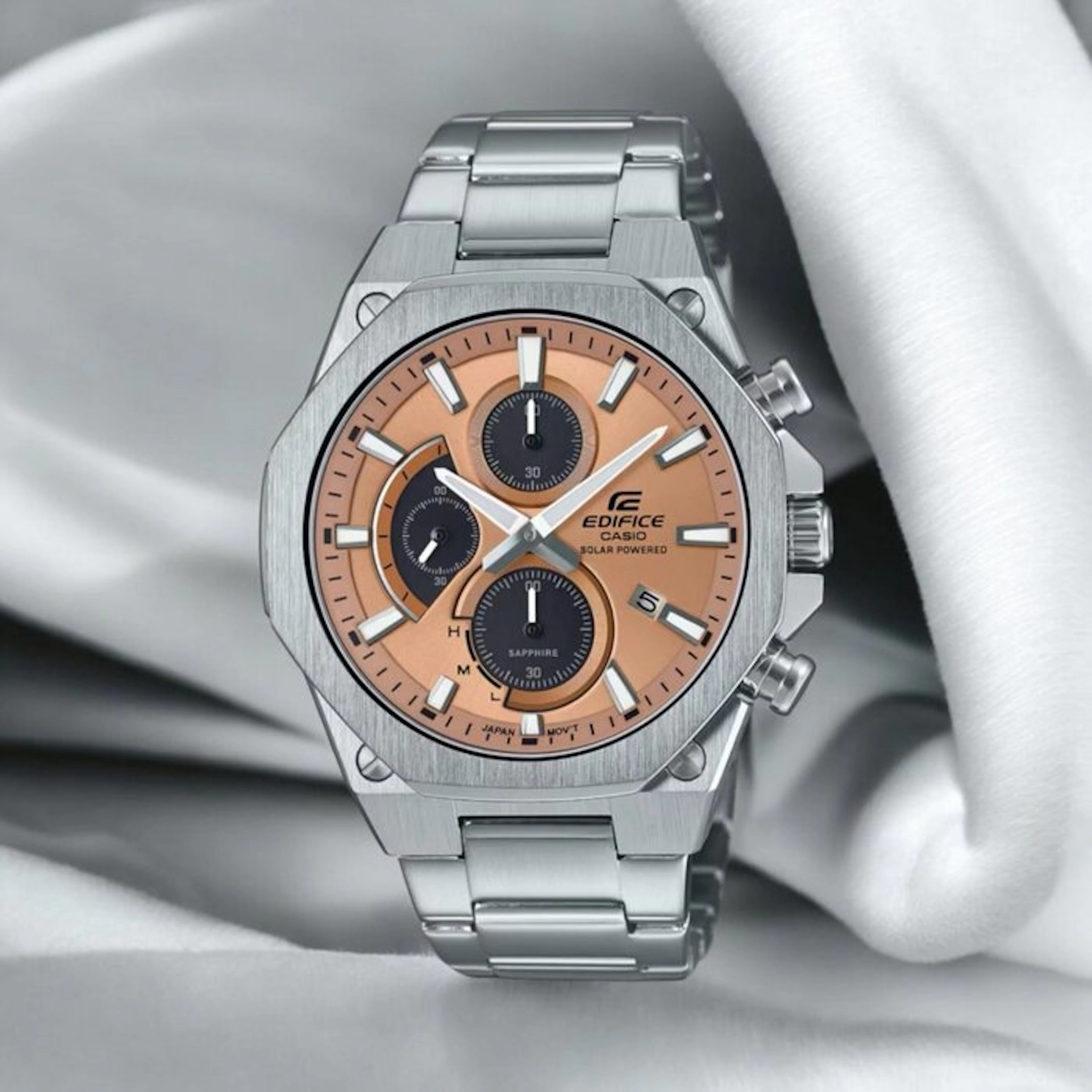 Casio - Casio Edifice Solar Slim Chrono - EFSS570D5AUE - Men - 2026