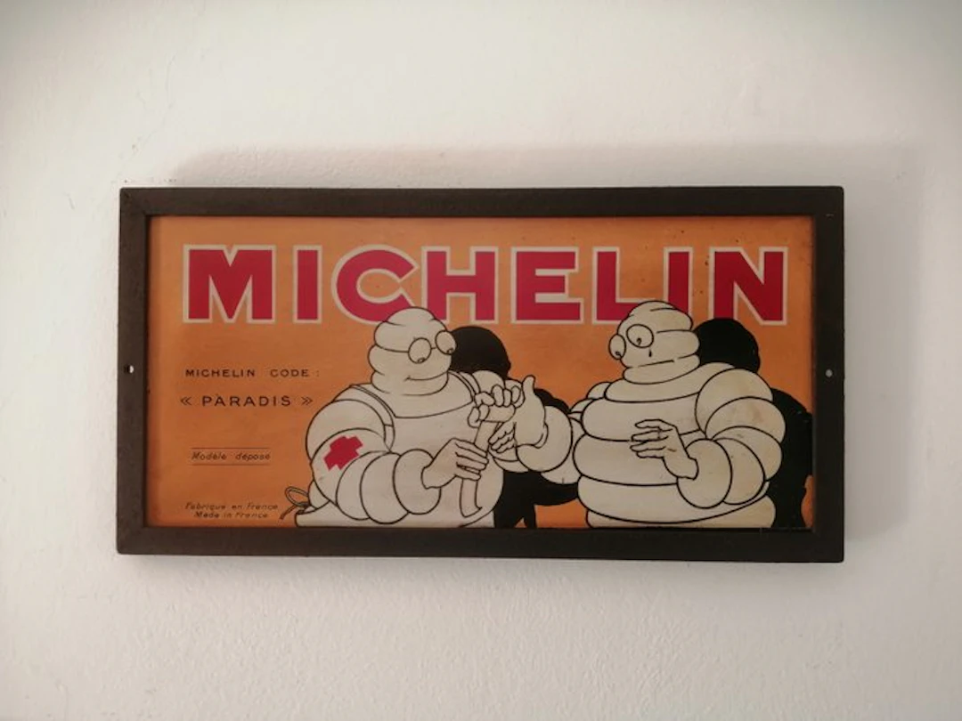 Michelin - Vintage Michelin advertising sign