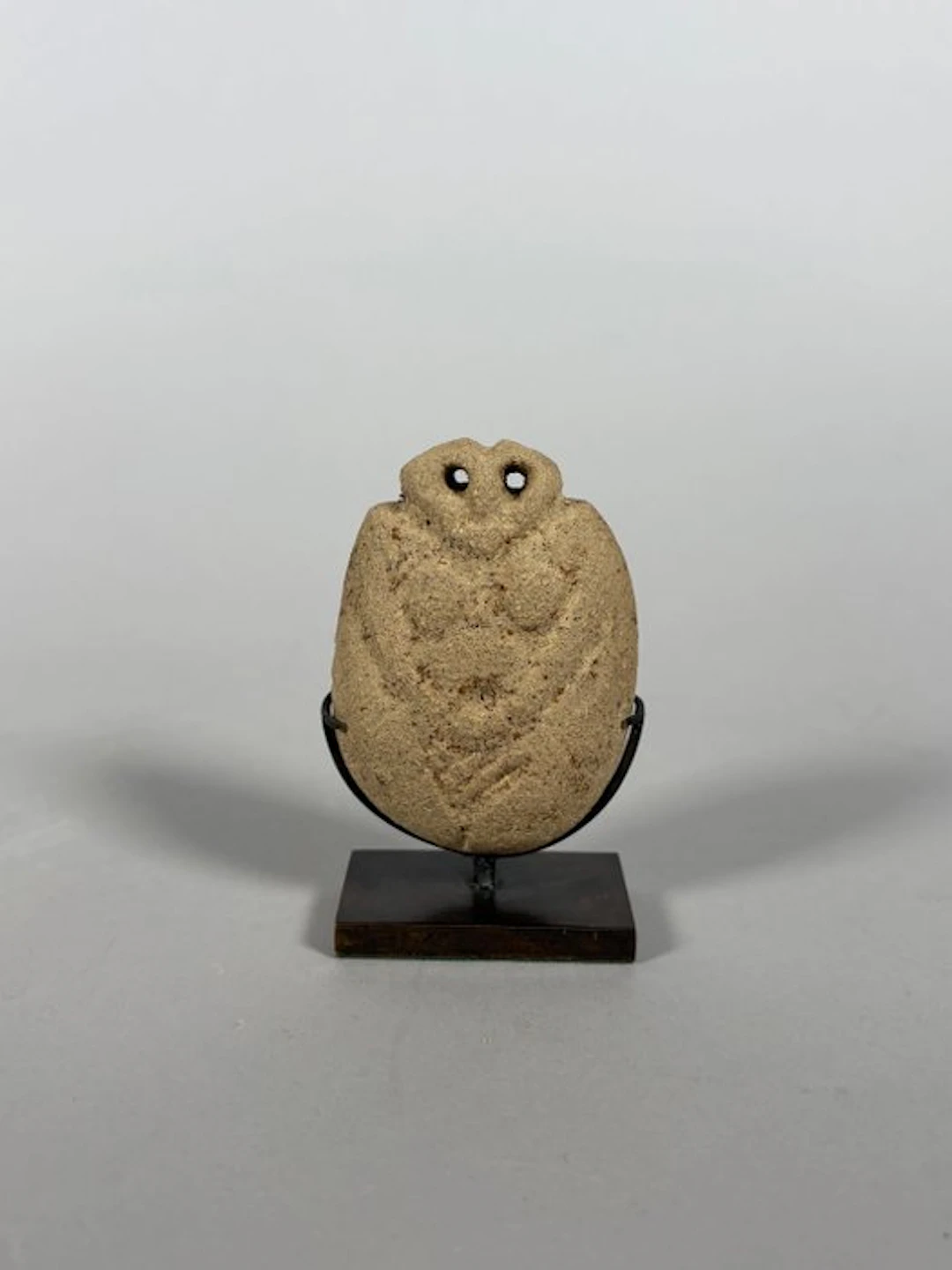 Tell Brak calcite Idol "to the eyes". - 9.5 cm