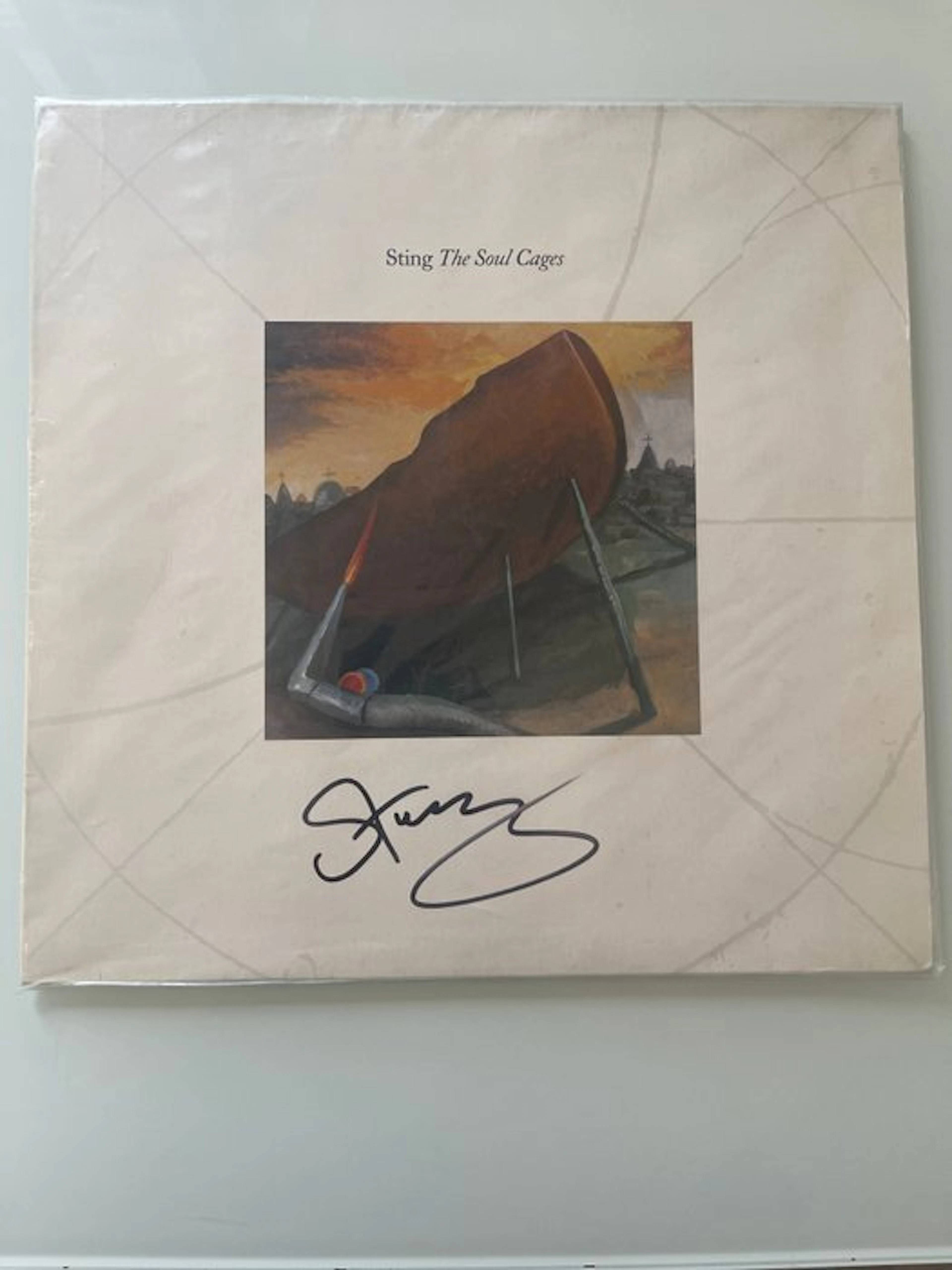 Sting - The Soul Cages - signed by Sting with COA - Single vinyl record - 1991
