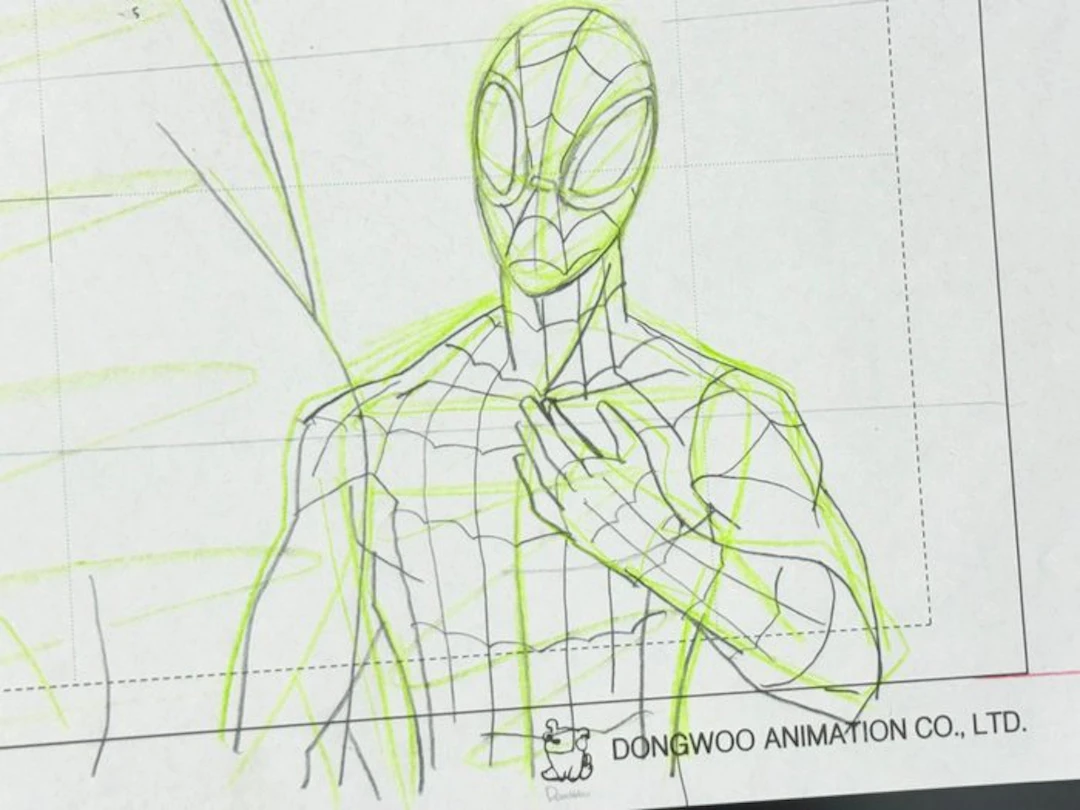 Marvel - Original animation drawing - Ultimate Spider-Man (TV series, 2012)