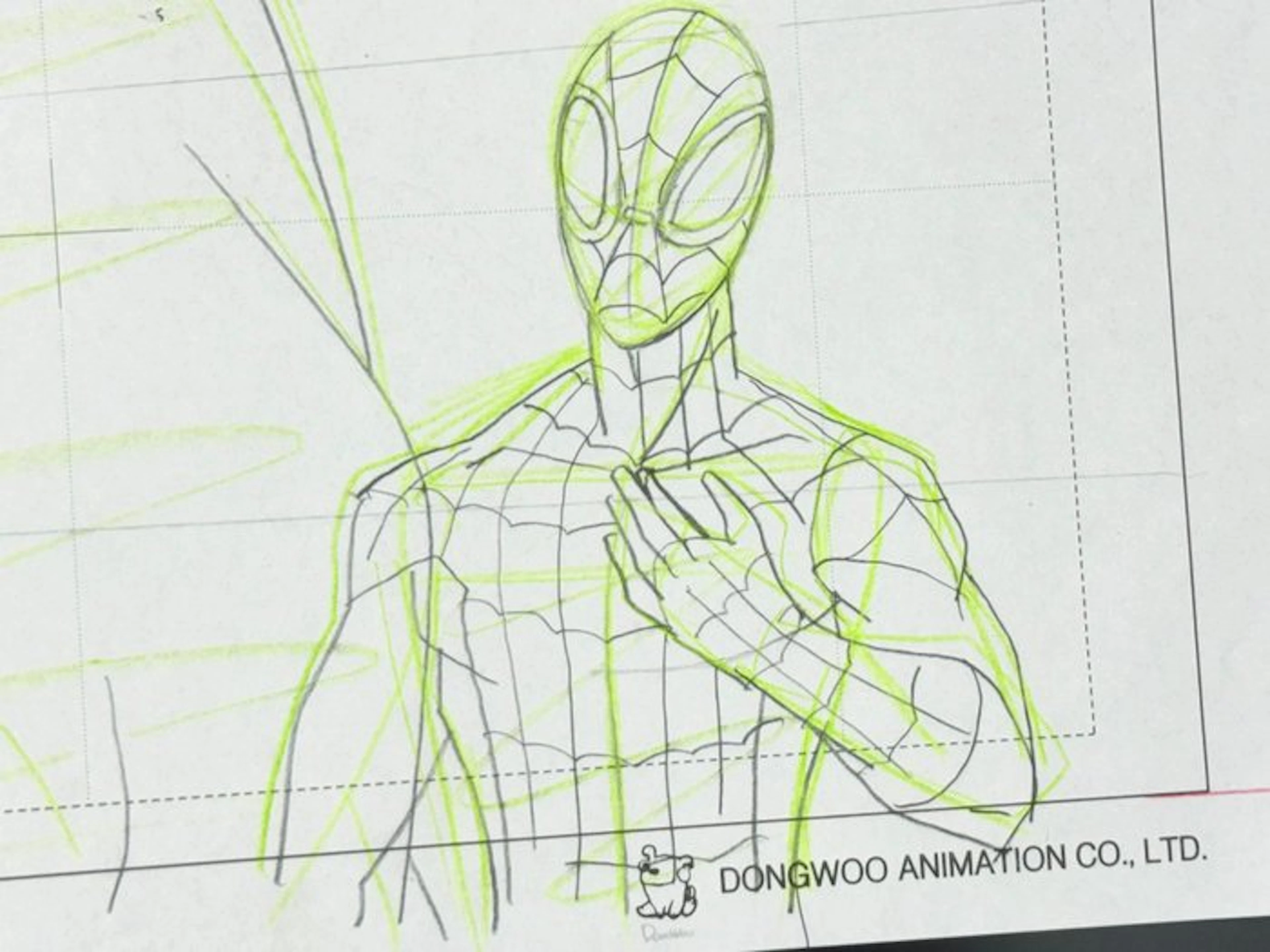 Marvel - Original animation drawing - Ultimate Spider-Man (TV series, 2012)