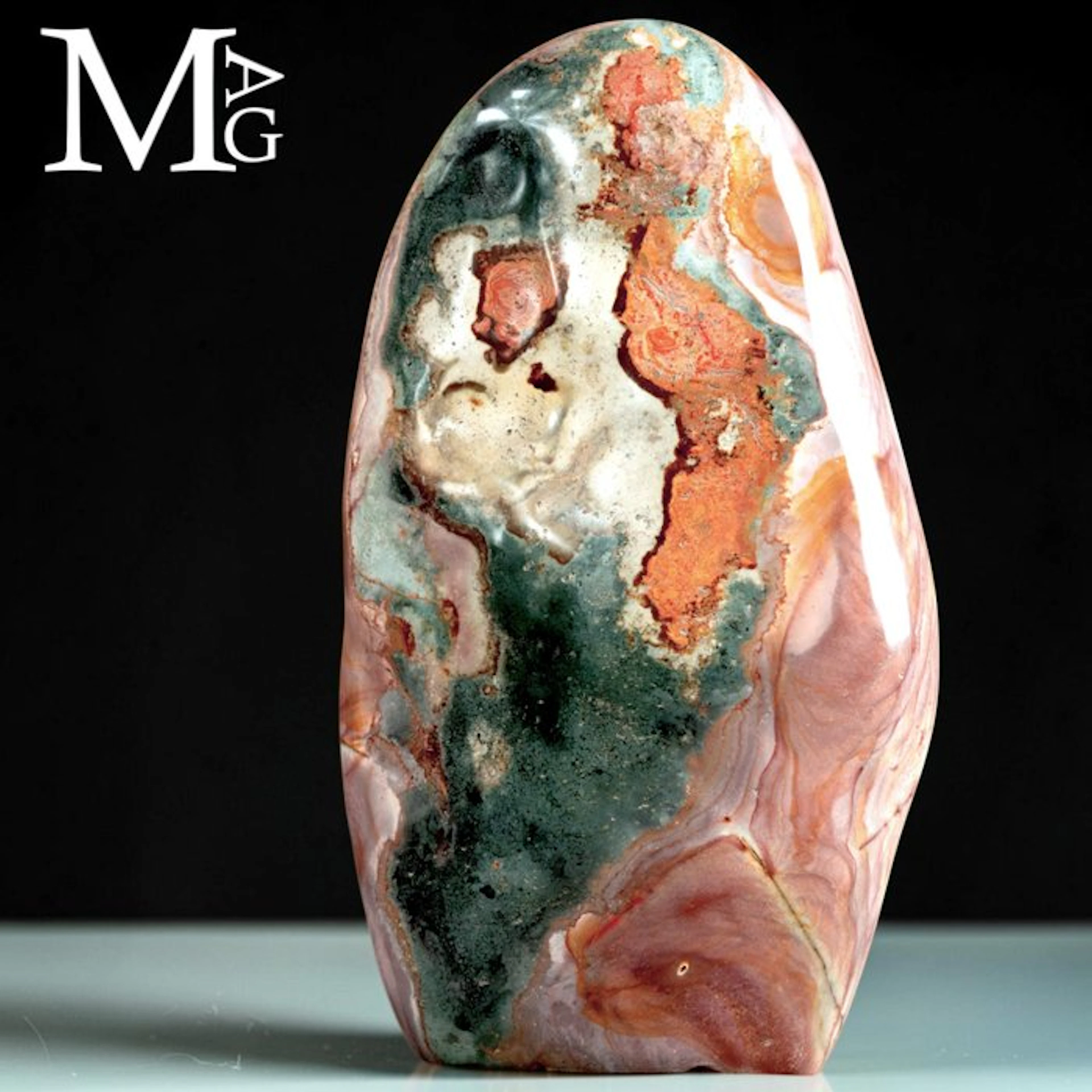 Polychrome Jasper Freeform – Madagascar Decorative Jasper...