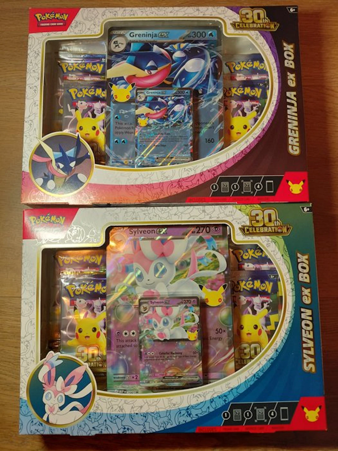 Pokémon - 2 Box - Sylveon & Greninja ex box - Various sets