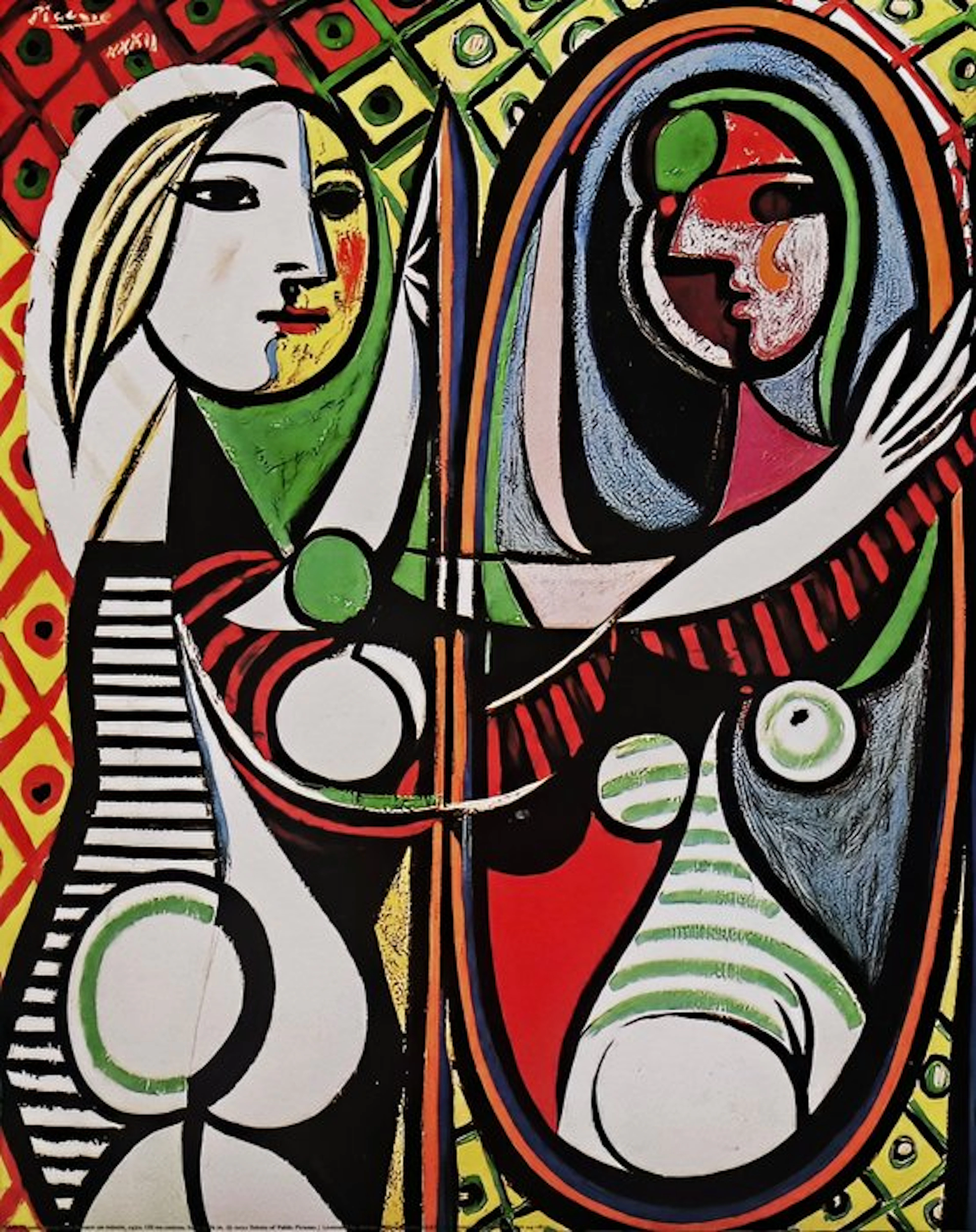 Pablo Picasso (1881-1973) (after) - "Jeune Fille Devant Un Miroir, 1932"