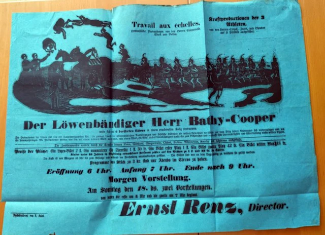 Der Löwenbändiger Herr Bathy-Cooper - 1865