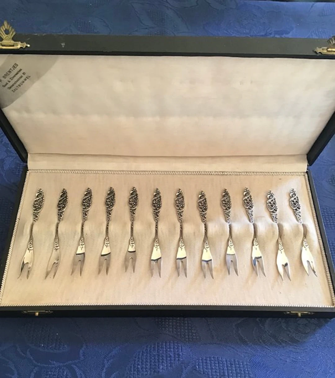 Fork (12) - .835 silver - Cocktail forks