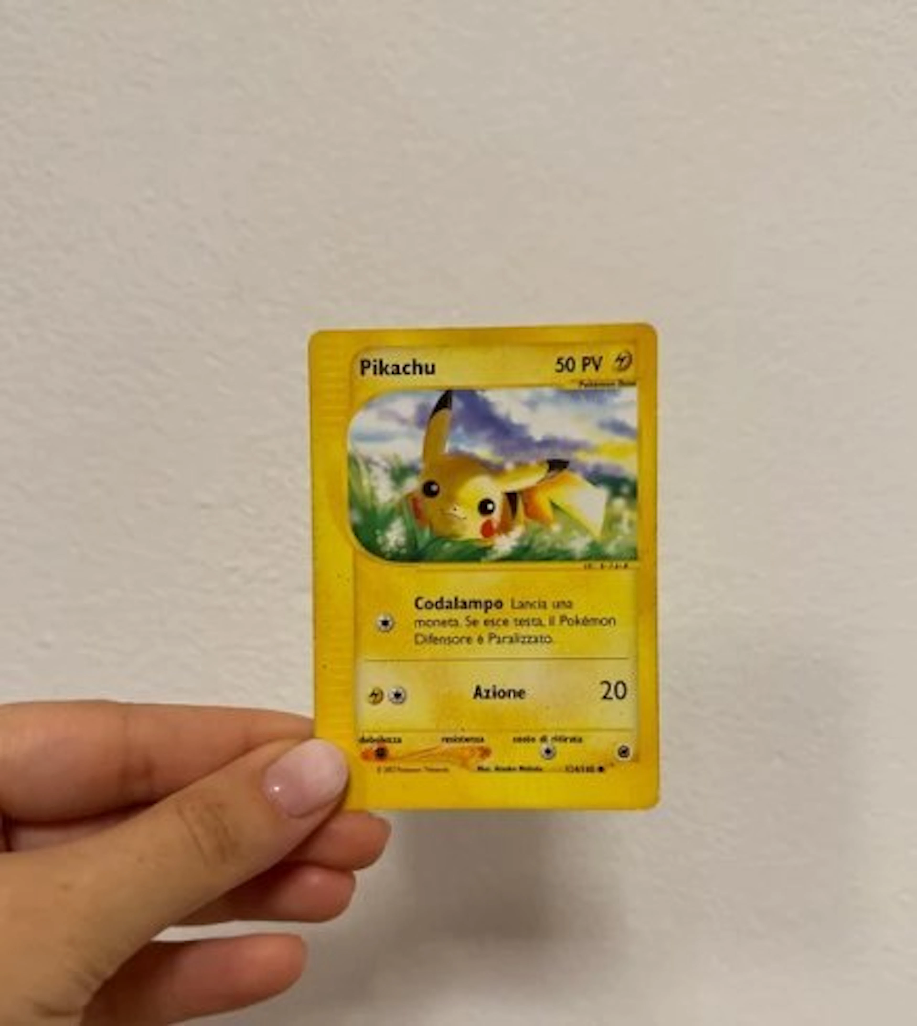 1 Card - Pikachu