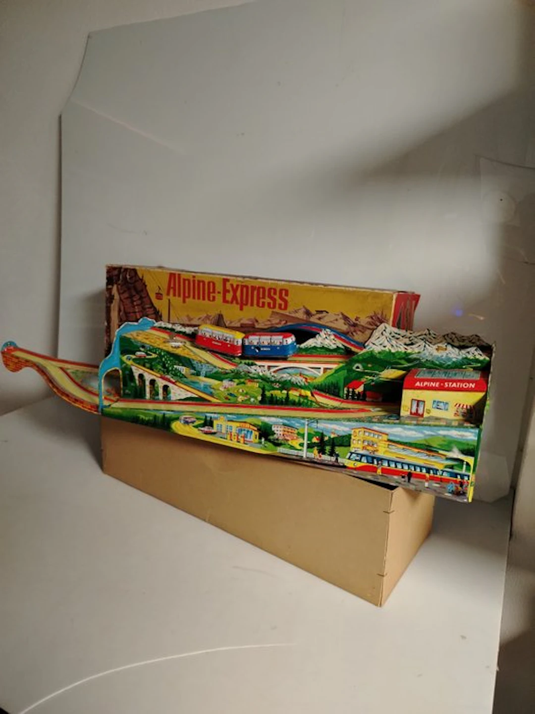 Technofix - Tin toy - Model 300 - Alpine-Express - Boxed - 1961 - Germany