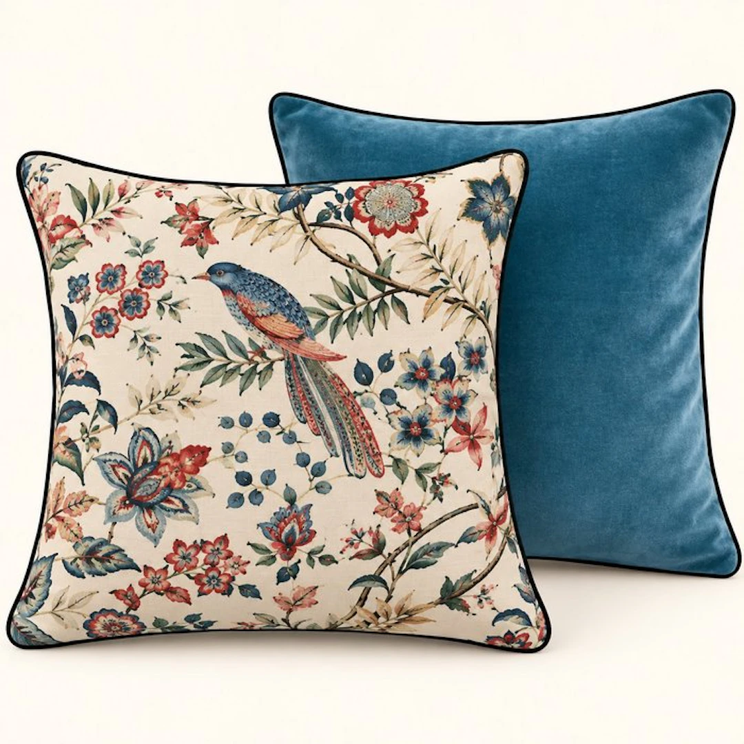 SANDERSON - One cushion made with Sanderson fabric + one...
