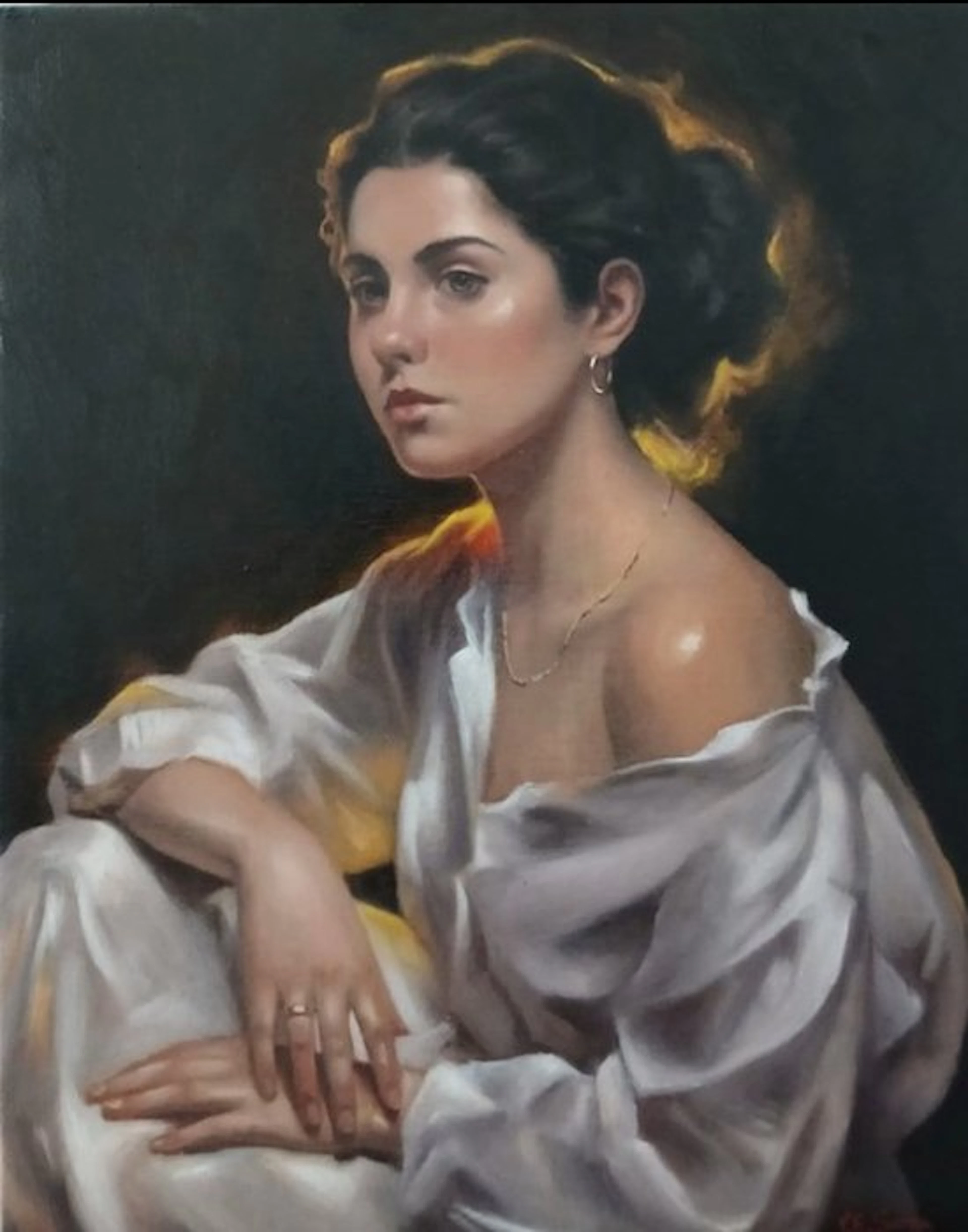 Vittorio Emanuele Serra (1950) - Posa d'artista