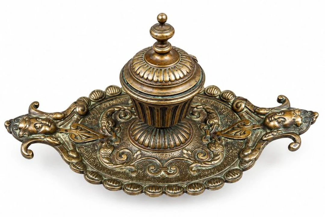 Inkwell - Brass