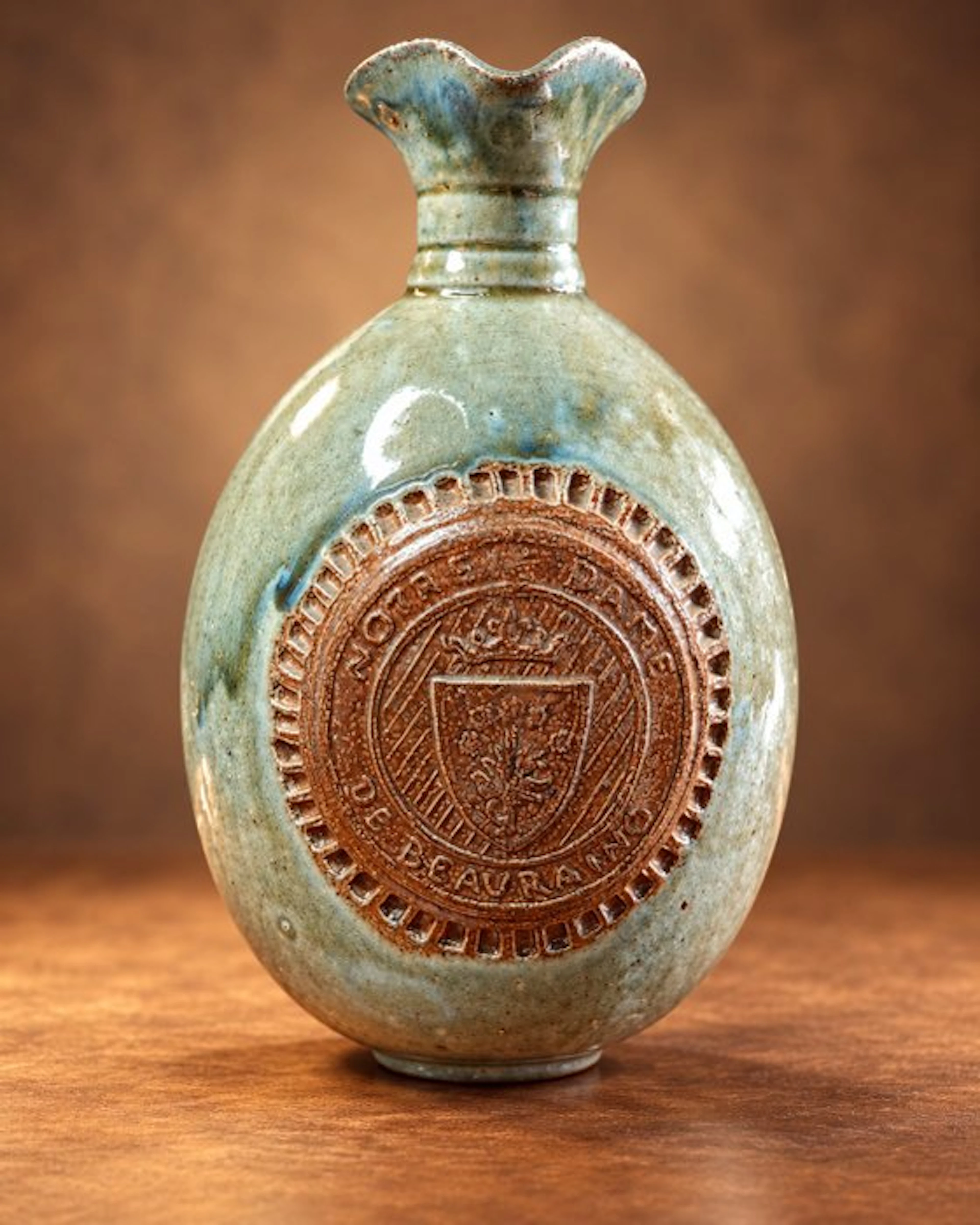 Signé Guérin - Pitcher - Ceramic, Glaze, Clay - Our Lady of Beauraing