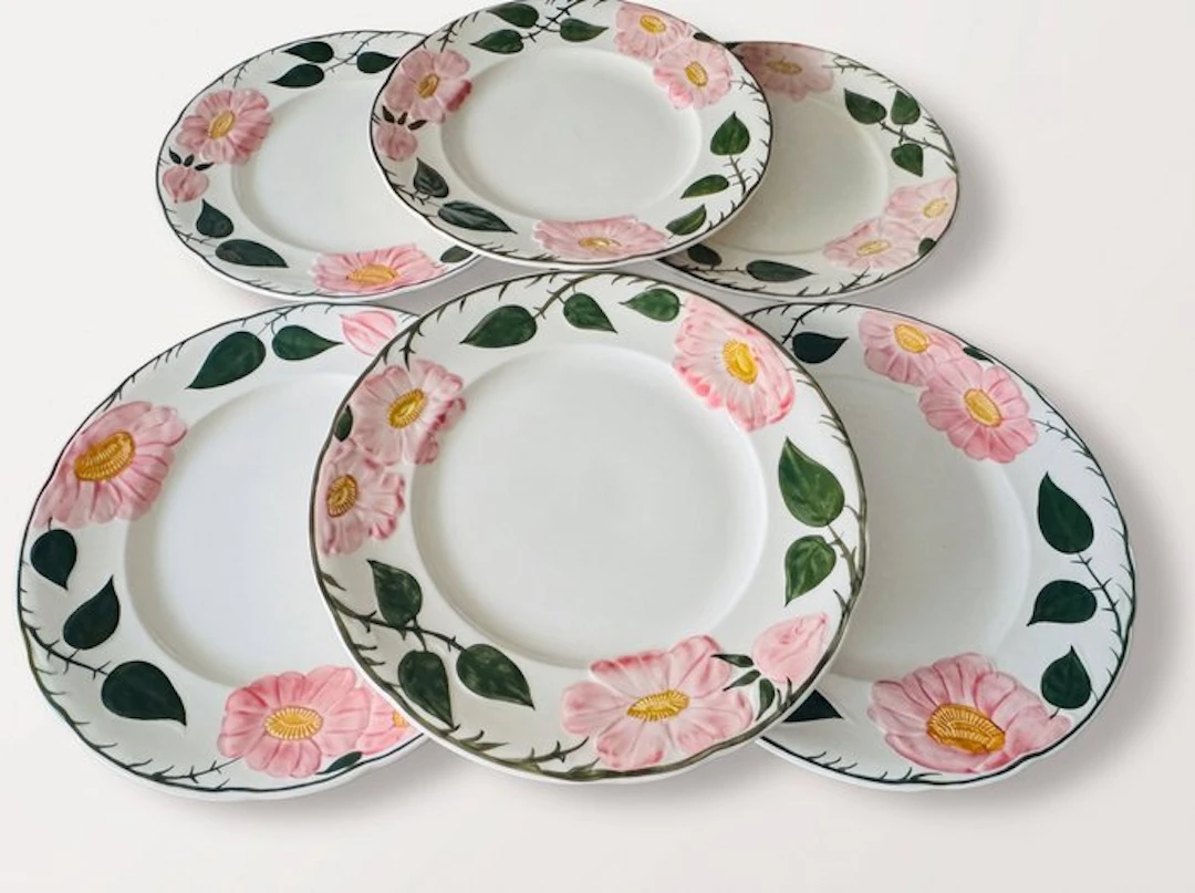 Villeroy & Boch - Dish (6) - wild-Rose - Porcelain