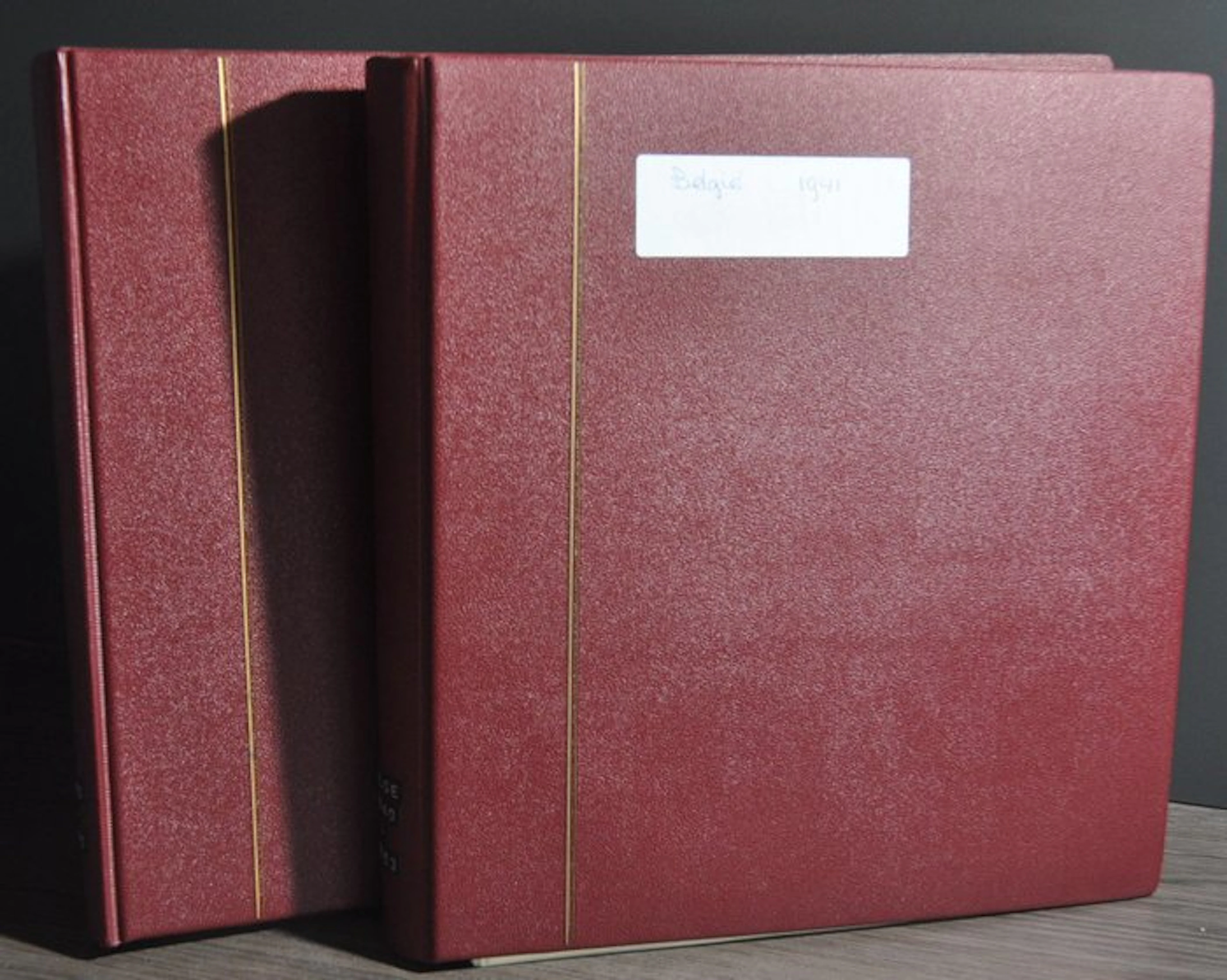 Belgium - Mint collection in 2 deluxe Safe albums and album sheets.
