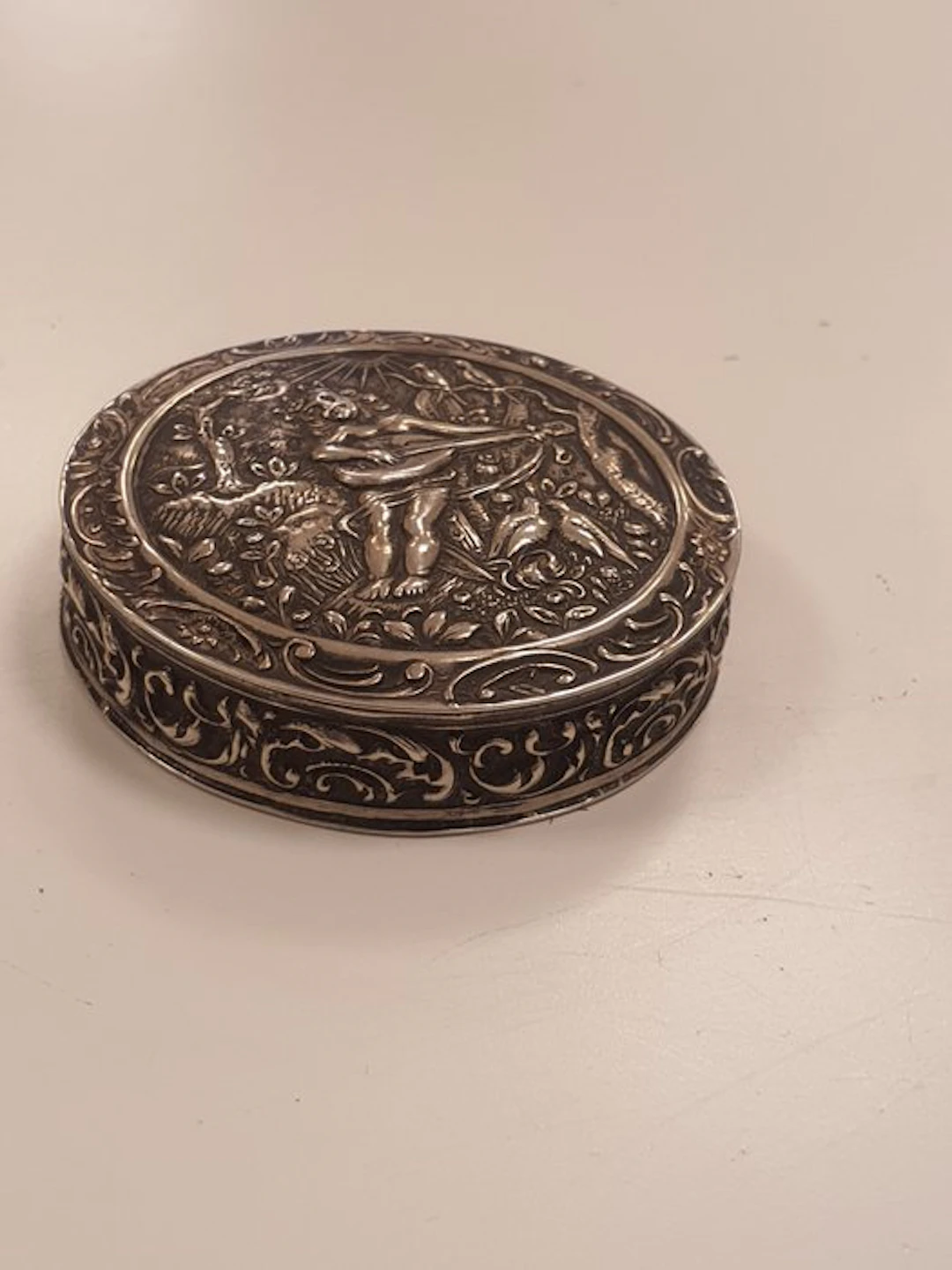 Snuff box - .800 silver