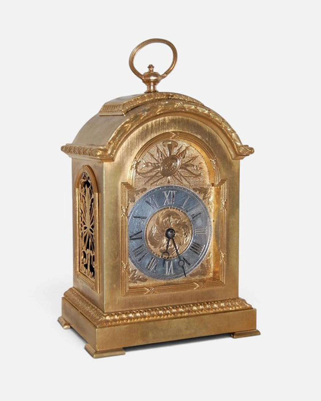 Travel clock - - Gilt bronze - 1850-1900 - with rehearsal