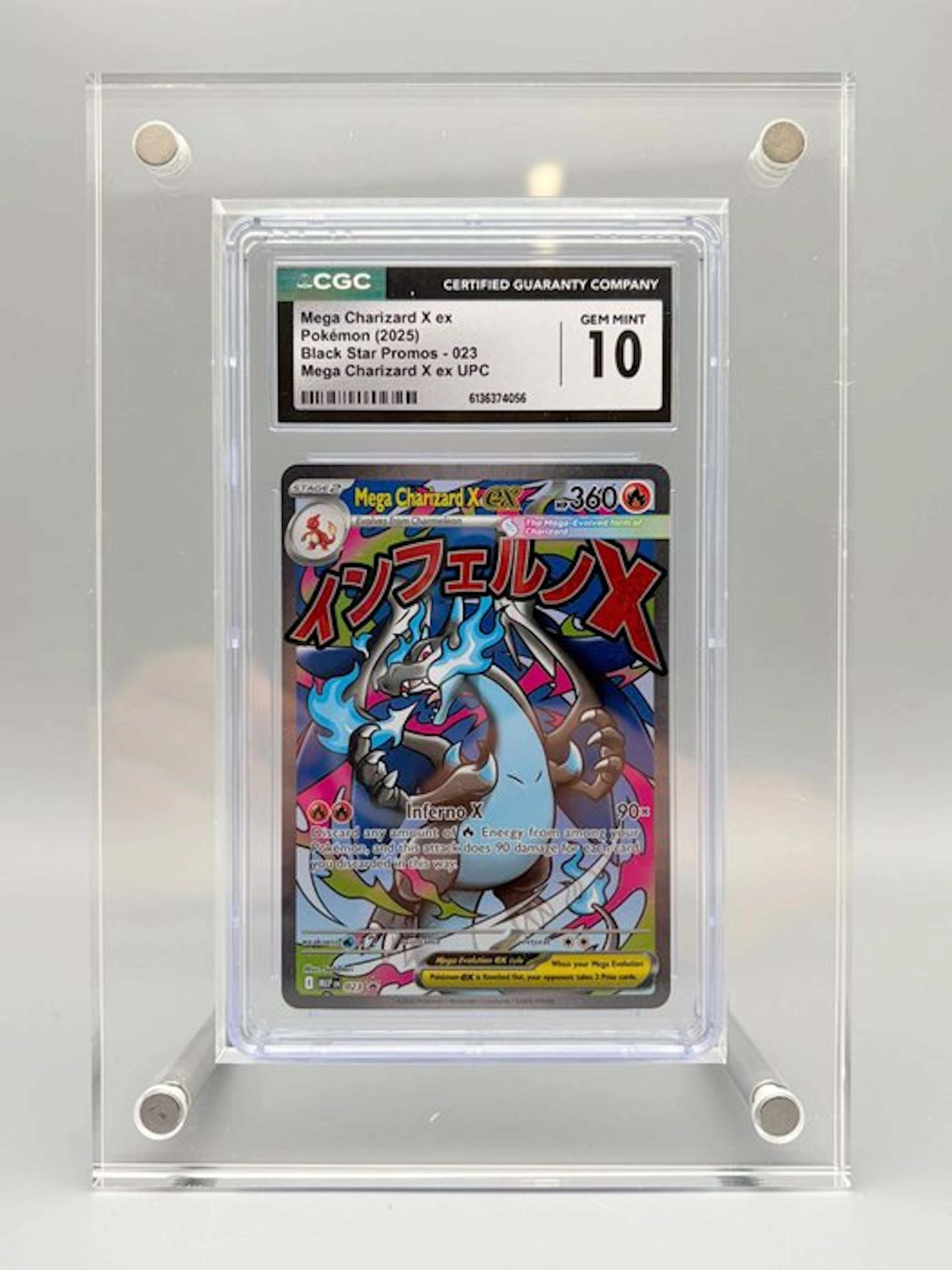 Pokémon Graded card - Mega Charizard X ex - Mega...