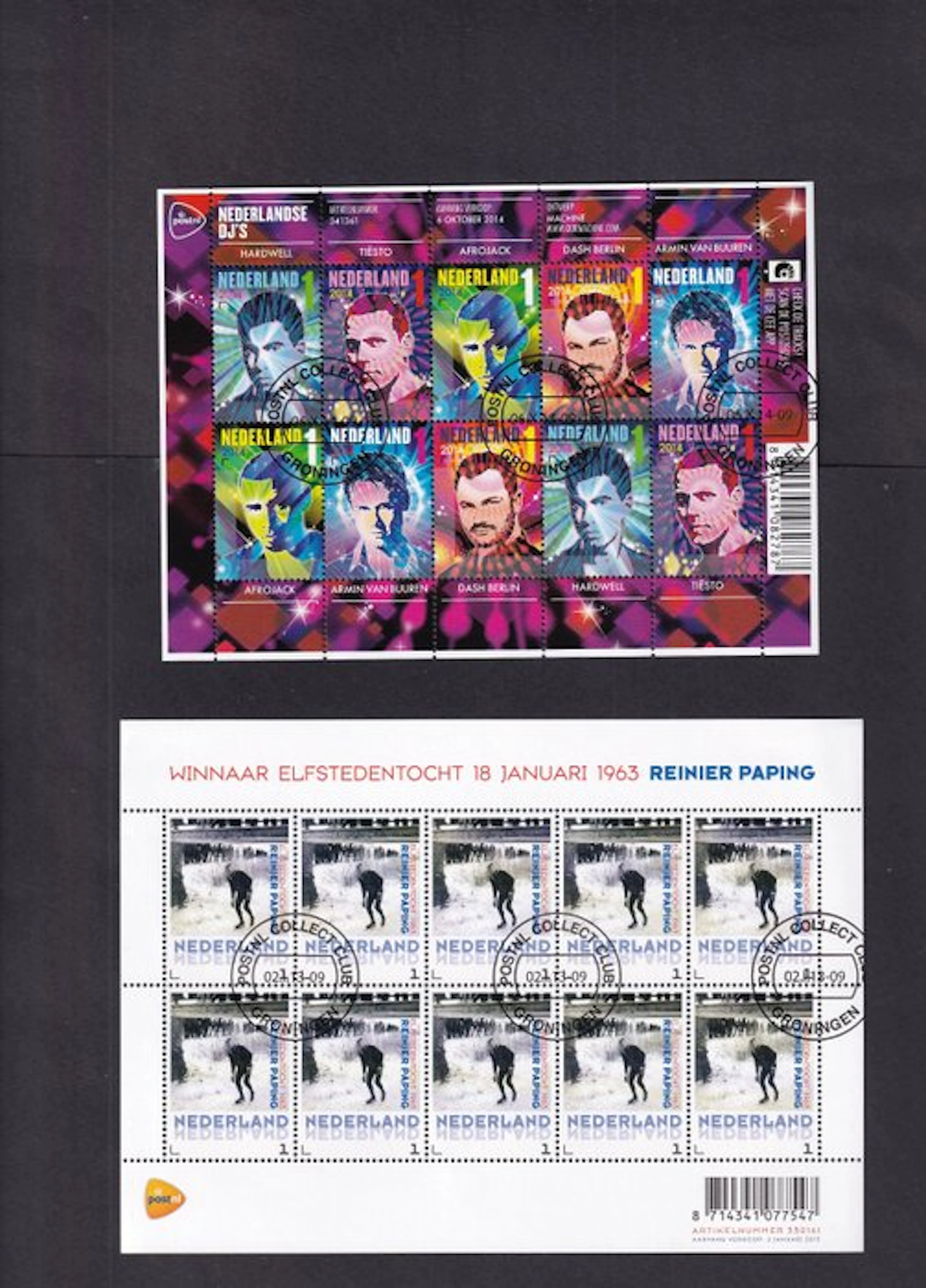 Netherlands 2015 - 38 cancelled sheets up to 2015.