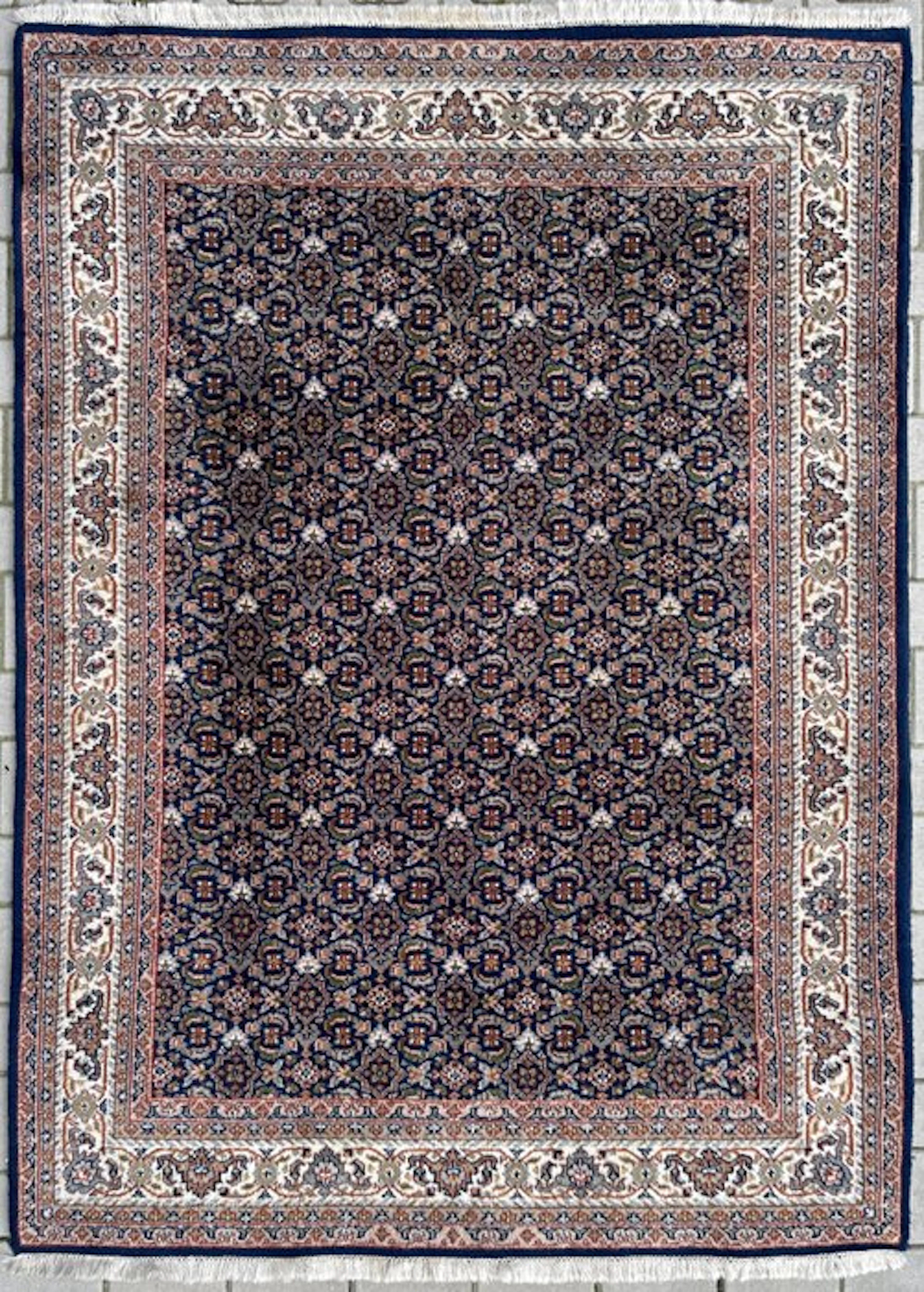 Indo Design rug - cleaned - hand-knotted - wool - Carpet - 208 cm - 146 cm