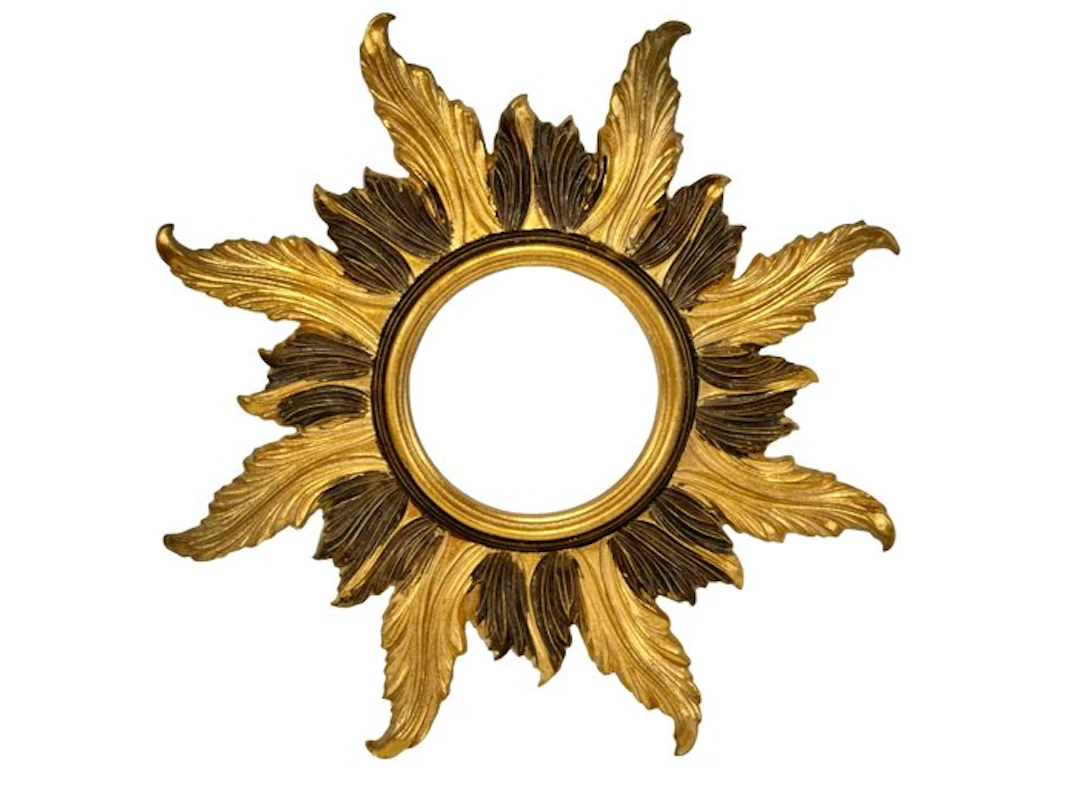 Ecclesiastical ornamental frieze - 57 cm - Wood - 1950-1960