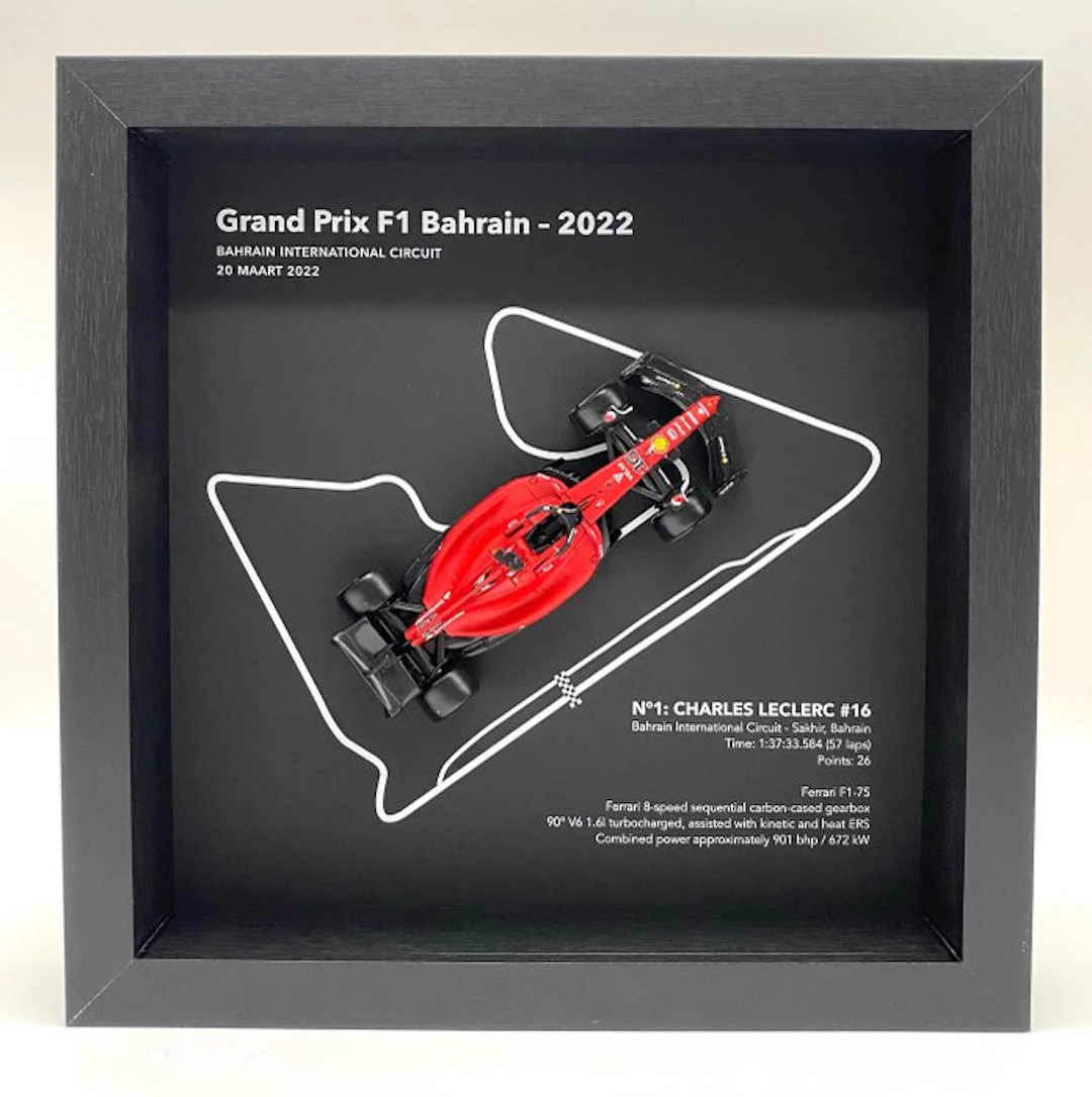 Artwork - Ferrari - Charles Leclerc - GP F1 Bahrain 2022...