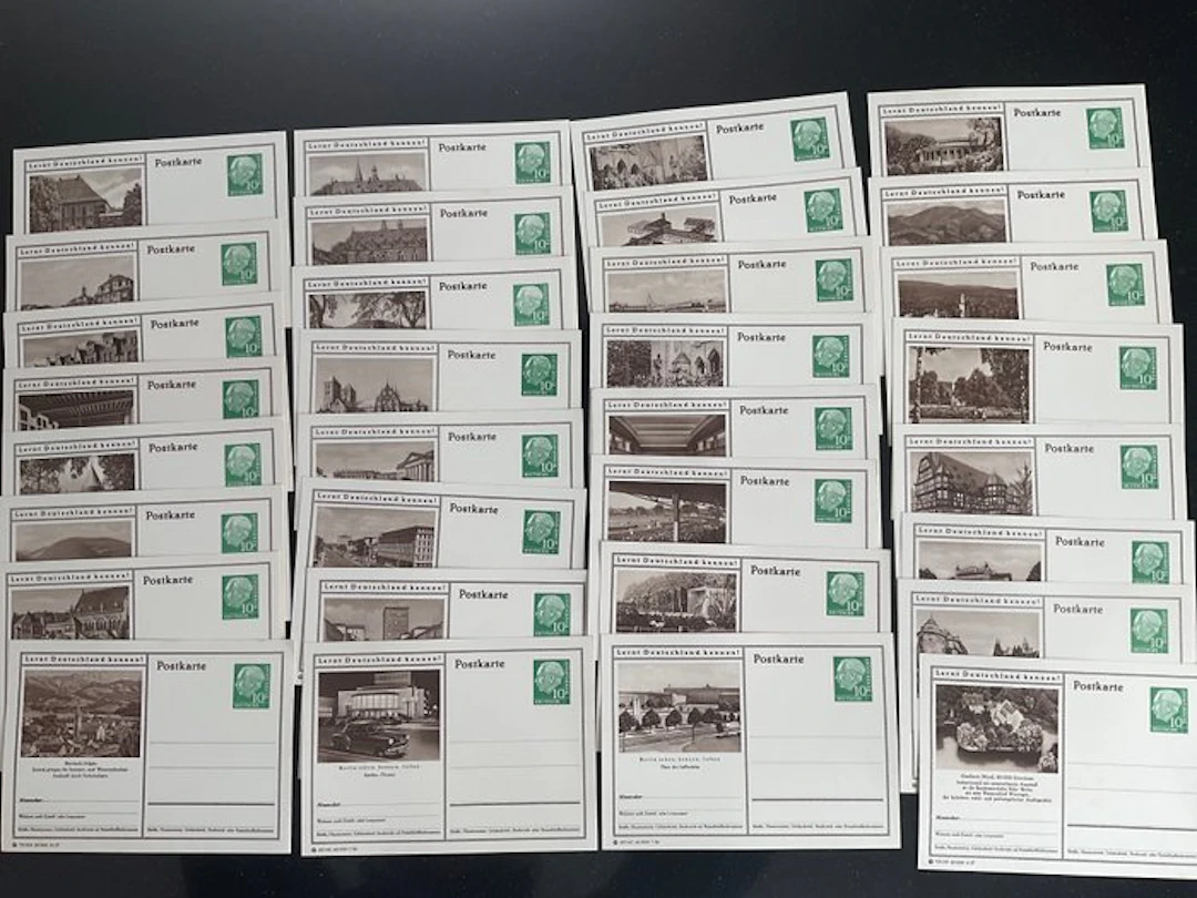 Germany, Federal Republic 1954/1959 - 60 different...