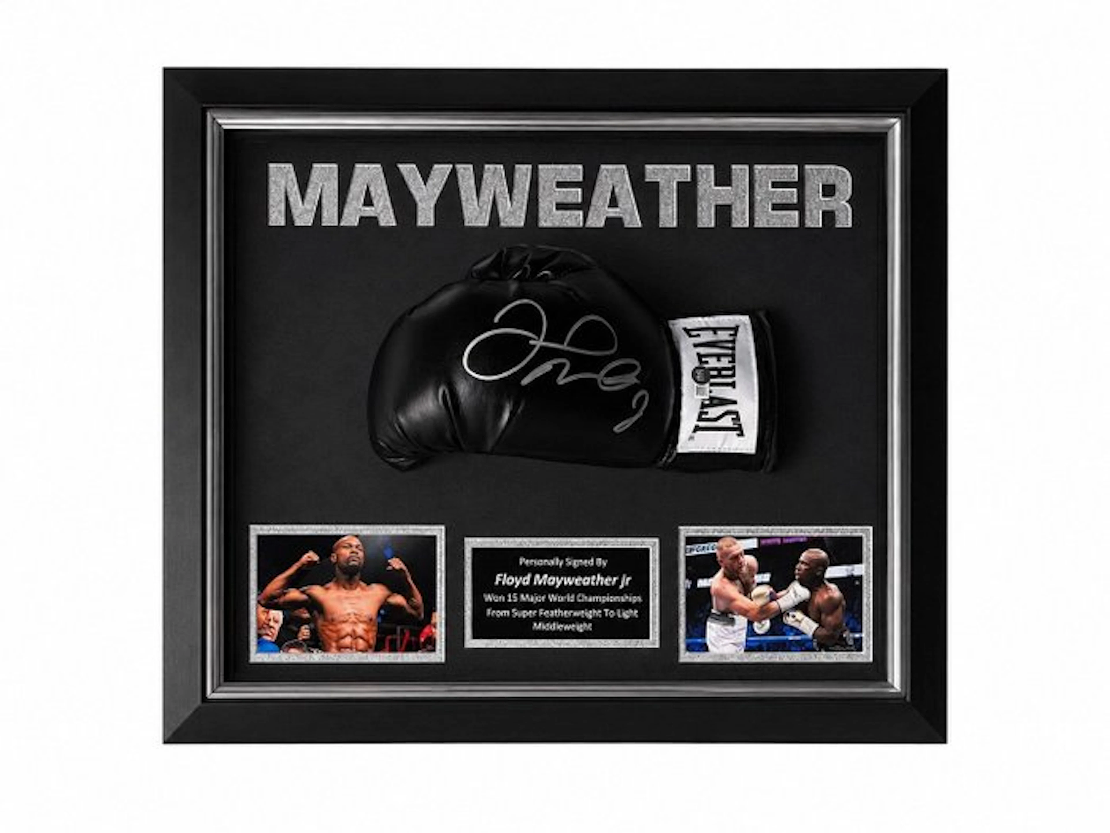 Floyd Mayweather Jr. Premium Frame - Boxing glove