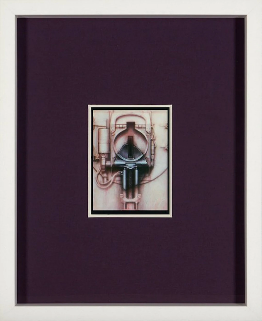 H.R. Giger (1940-2014) - Signiert - Art Card - Aus...