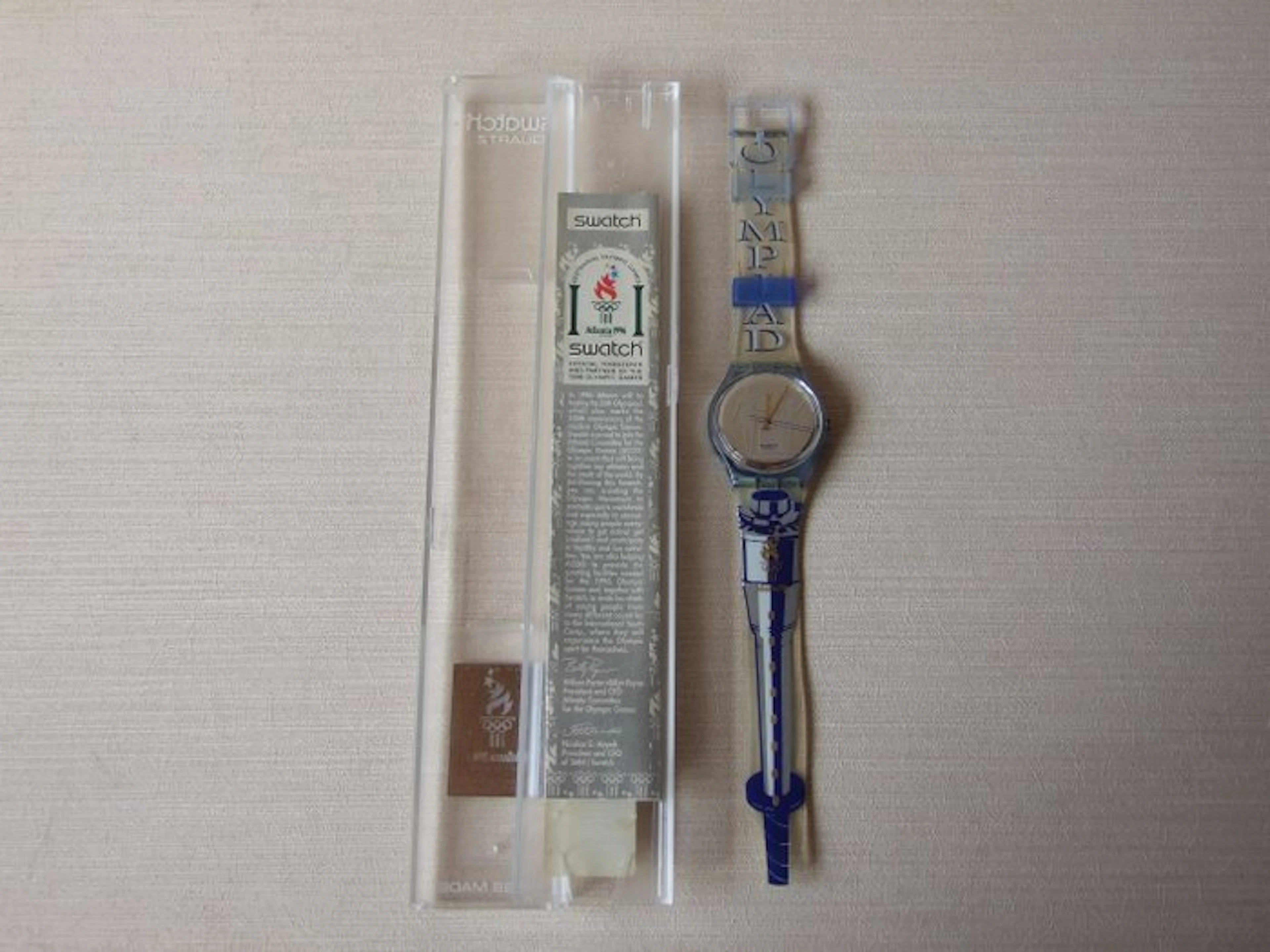 SWATCH Gent Olympic Special KOTINOS - GZ 147 - Olympic Games - 1996